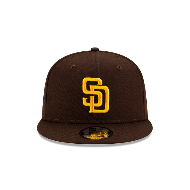 San Diego Padres MLB New Era Men's Brown 9Fifty Basic Snapback