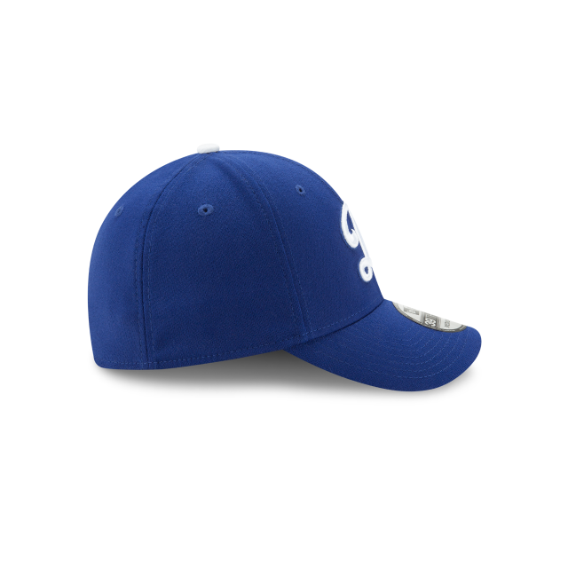 Los Angeles Dodgers MLB New Era Men's Royal 39Thirty D Logo Team Classic Stretch Fit Hat