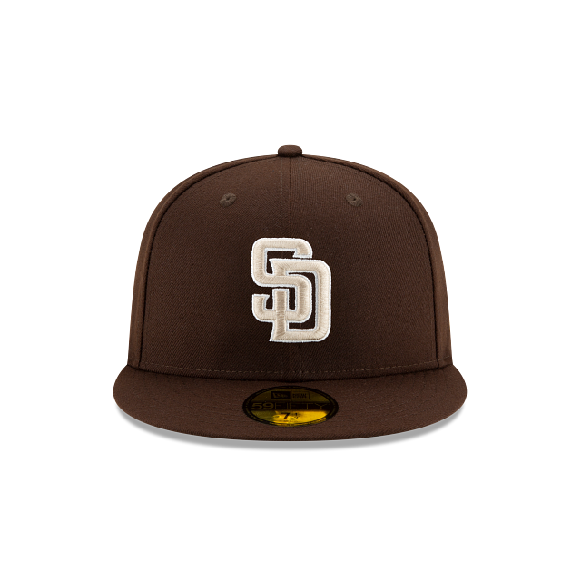 San Diego Padres MLB New Era Men's Brown 59Fifty Authentic Collection Alternate Fitted Hat