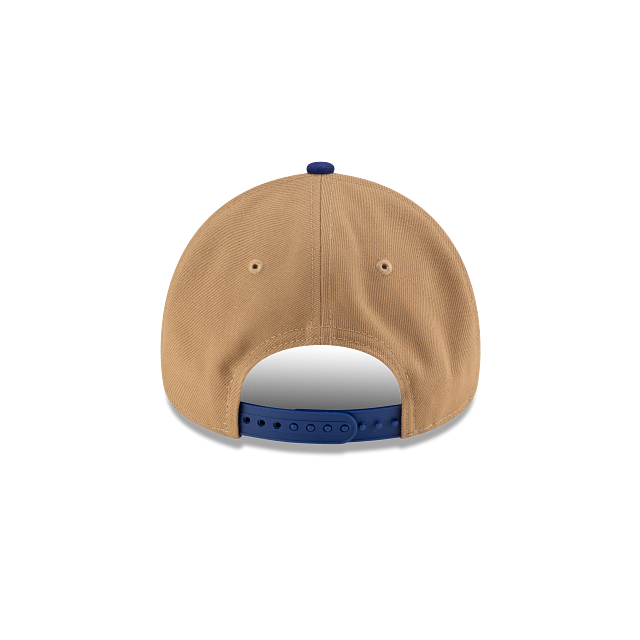 Toronto Blue Jays MLB New Era Men's Khaki/Royal 9Forty A-Frame Snapback
