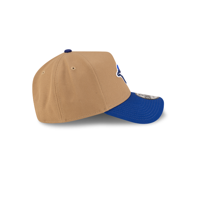 Toronto Blue Jays MLB New Era Men's Khaki/Royal 9Forty A-Frame Snapback