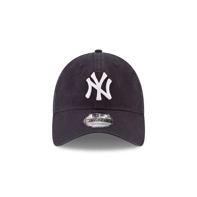 New York Yankees MLB New Era Men's Navy 9Twenty Core Classic Home Adjustable Hat