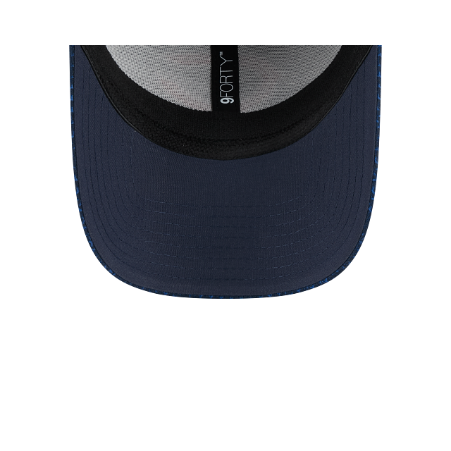 Chicago Bears NFL New Era Men's Navy 9Forty 2024 Sideline Stretch Snapback Hat