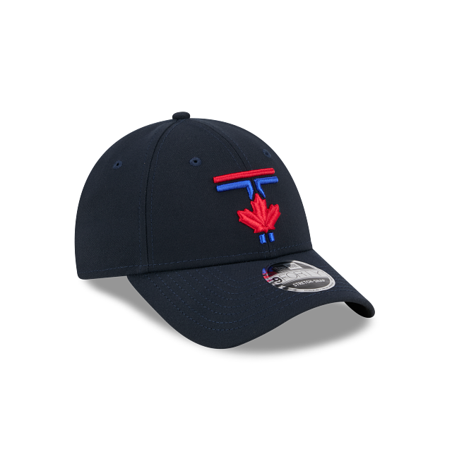 Toronto Blue Jays MLB New Era Men's Navy 9Forty 2024 City Connect Adjustable Hat