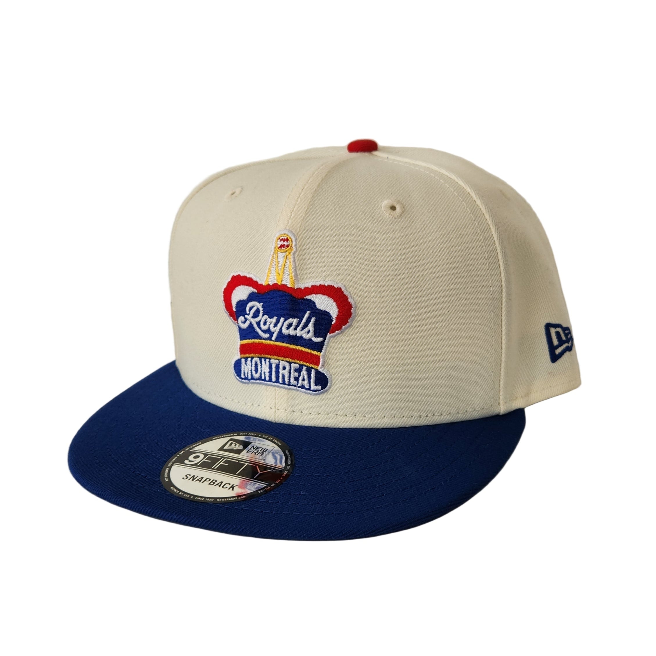 Montreal Royals MiLB New Era Men's Light Royal/Beige 9Fifty Basic Snapback