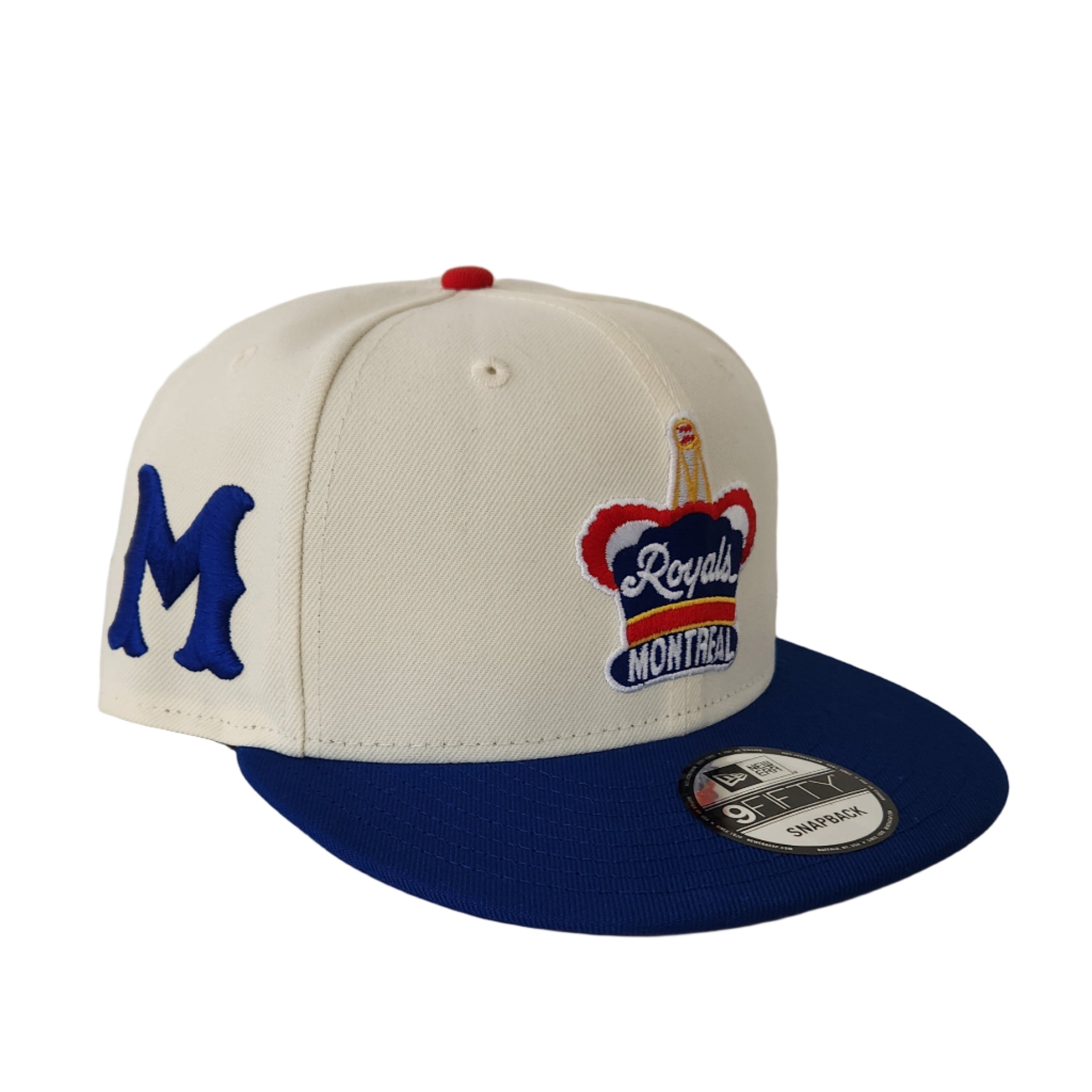 Montreal Royals MiLB New Era Men's Light Royal/Beige 9Fifty Basic Snapback