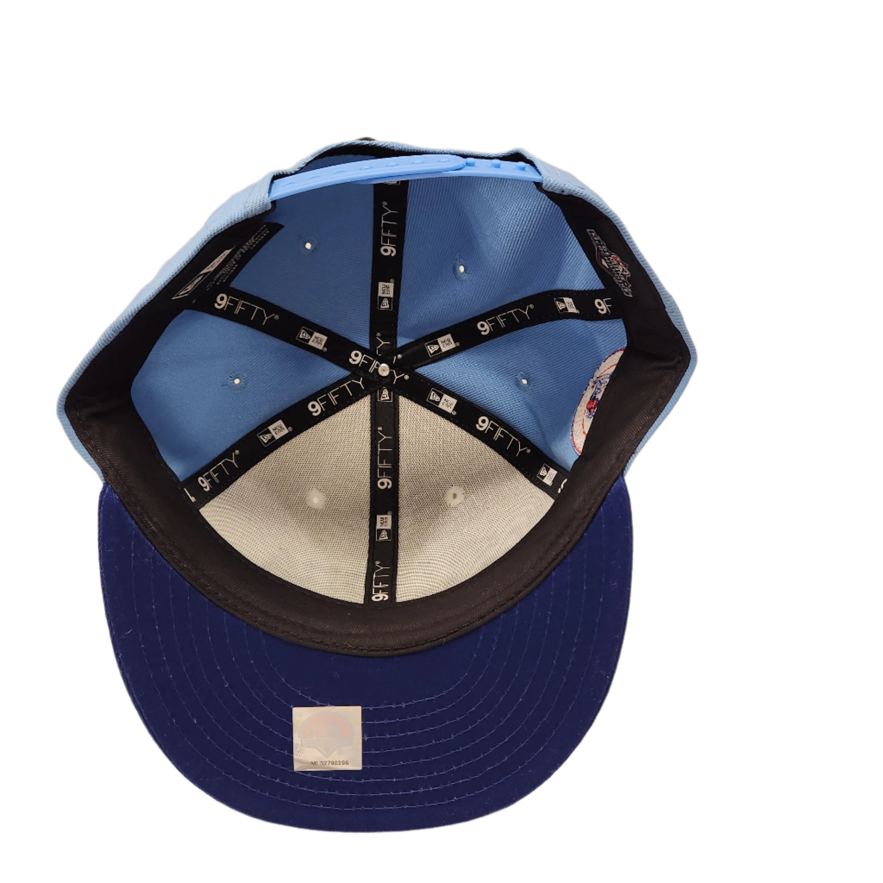 Buffalo Bisons MiLB New Era Men's White/Light Blue 9Fifty Wordmark Snapback