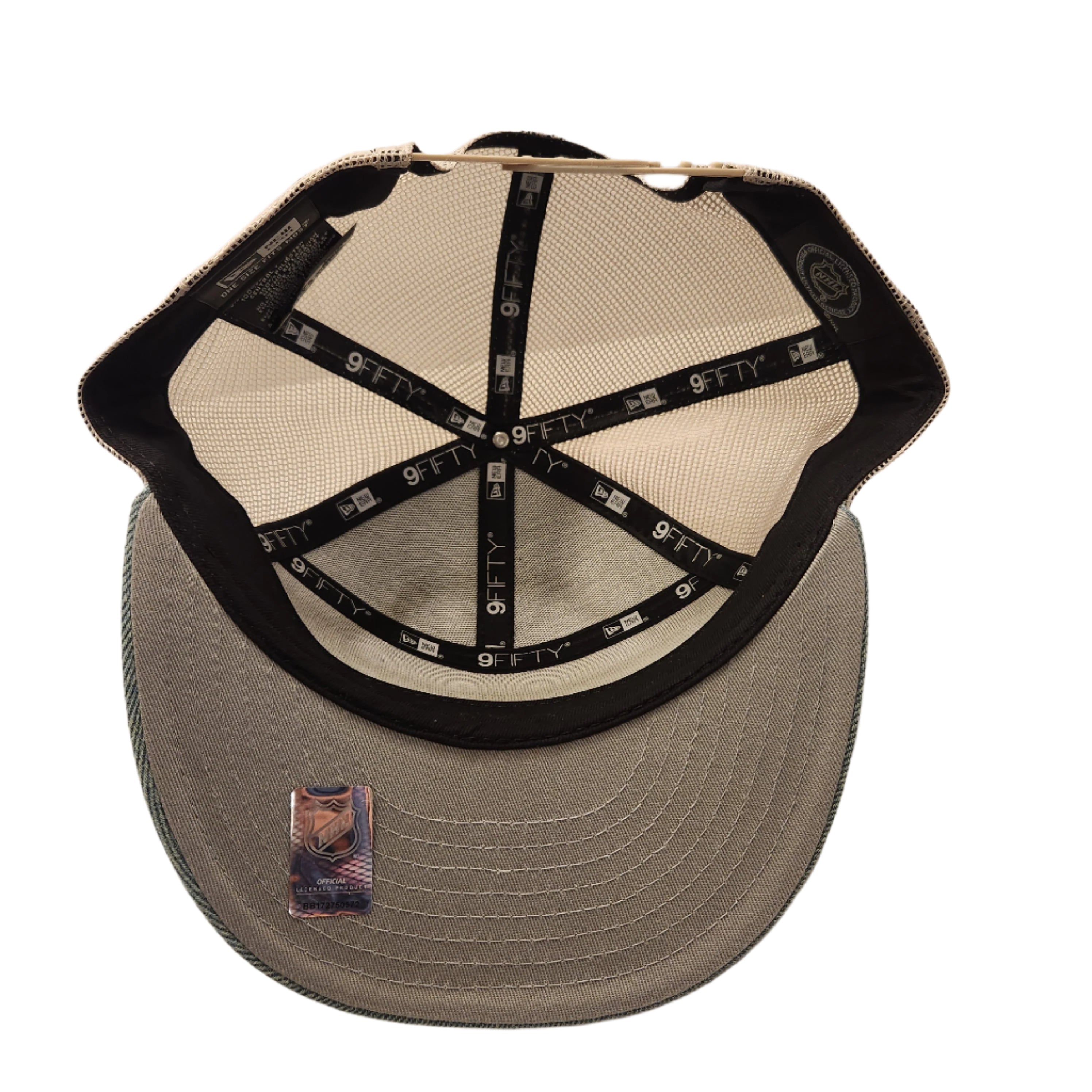 Montreal Canadiens NHL New Era Men's Denim 9FIfty Split Panel Snapback