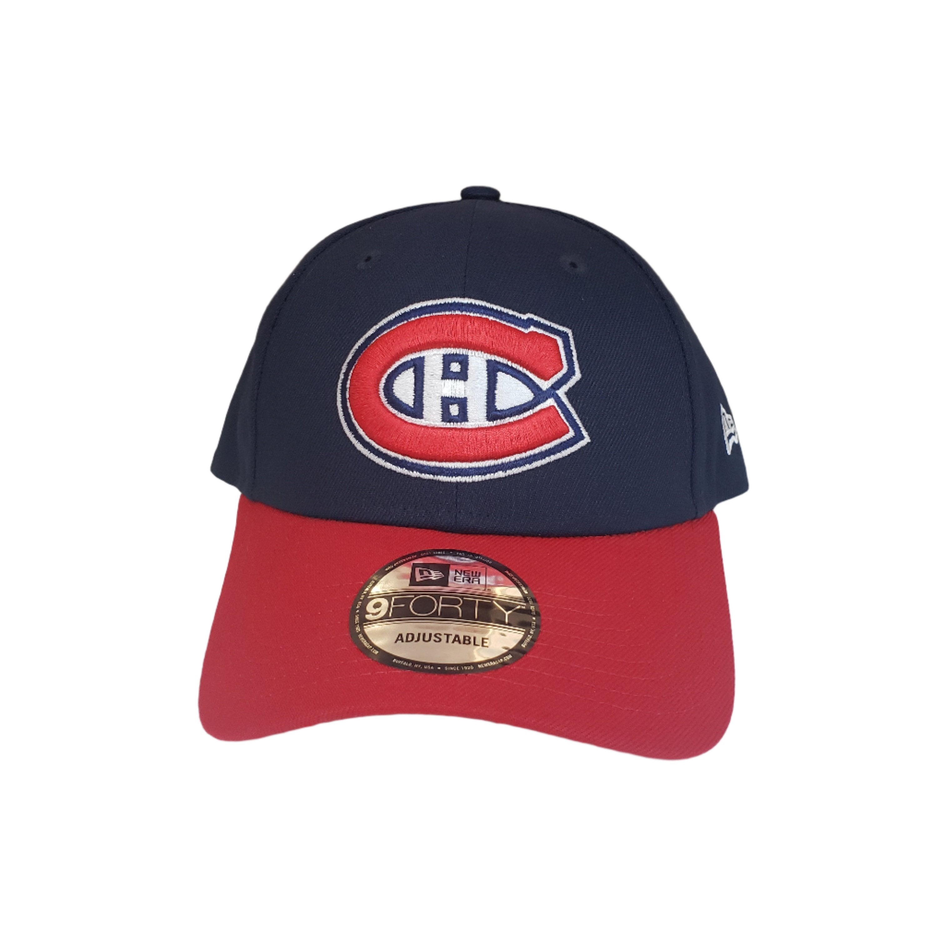 Montreal Canadiens NHL New Era Men's Navy/Red 9Forty Two Tone Adjustable Hat