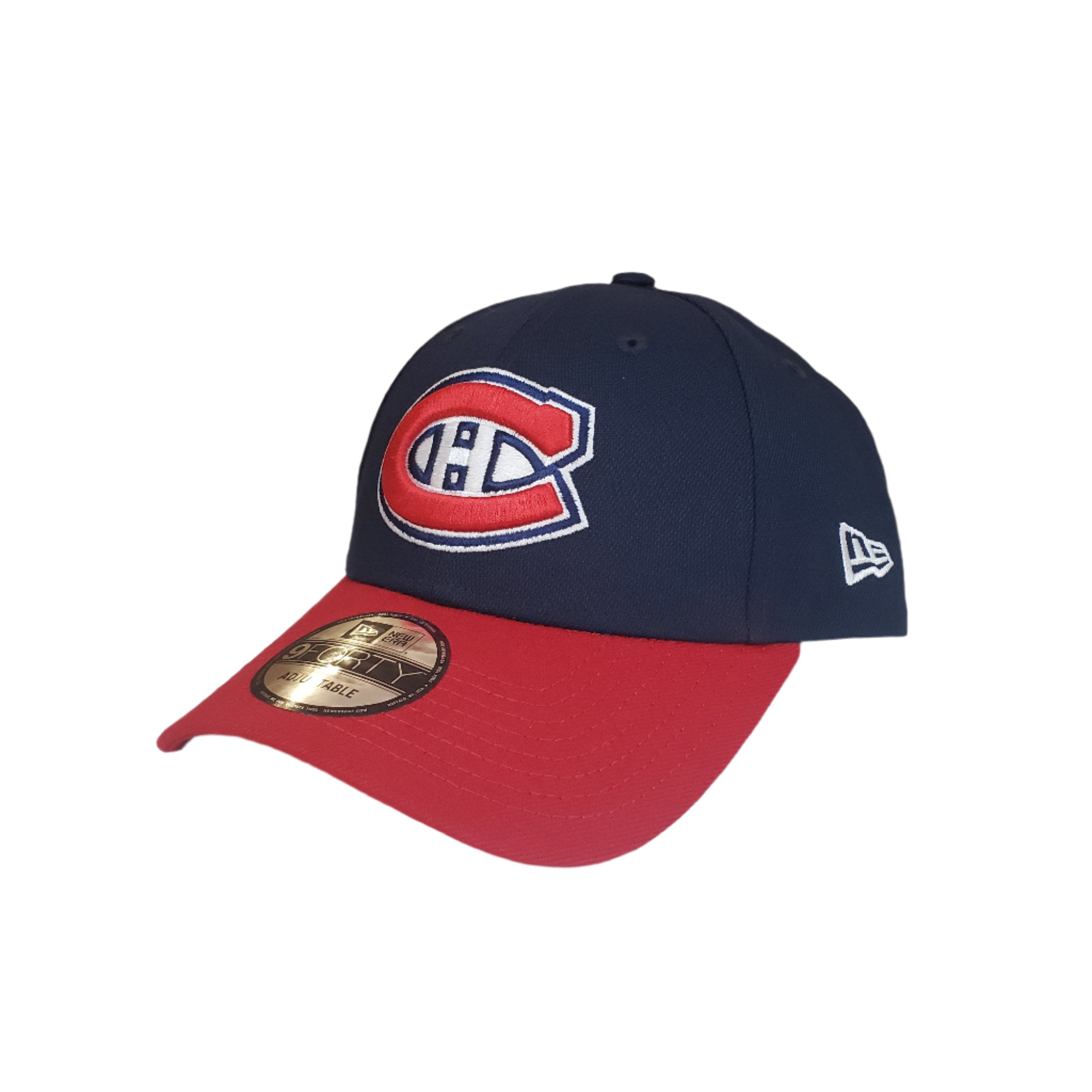 Montreal Canadiens NHL New Era Men's Navy/Red 9Forty Two Tone Adjustable Hat