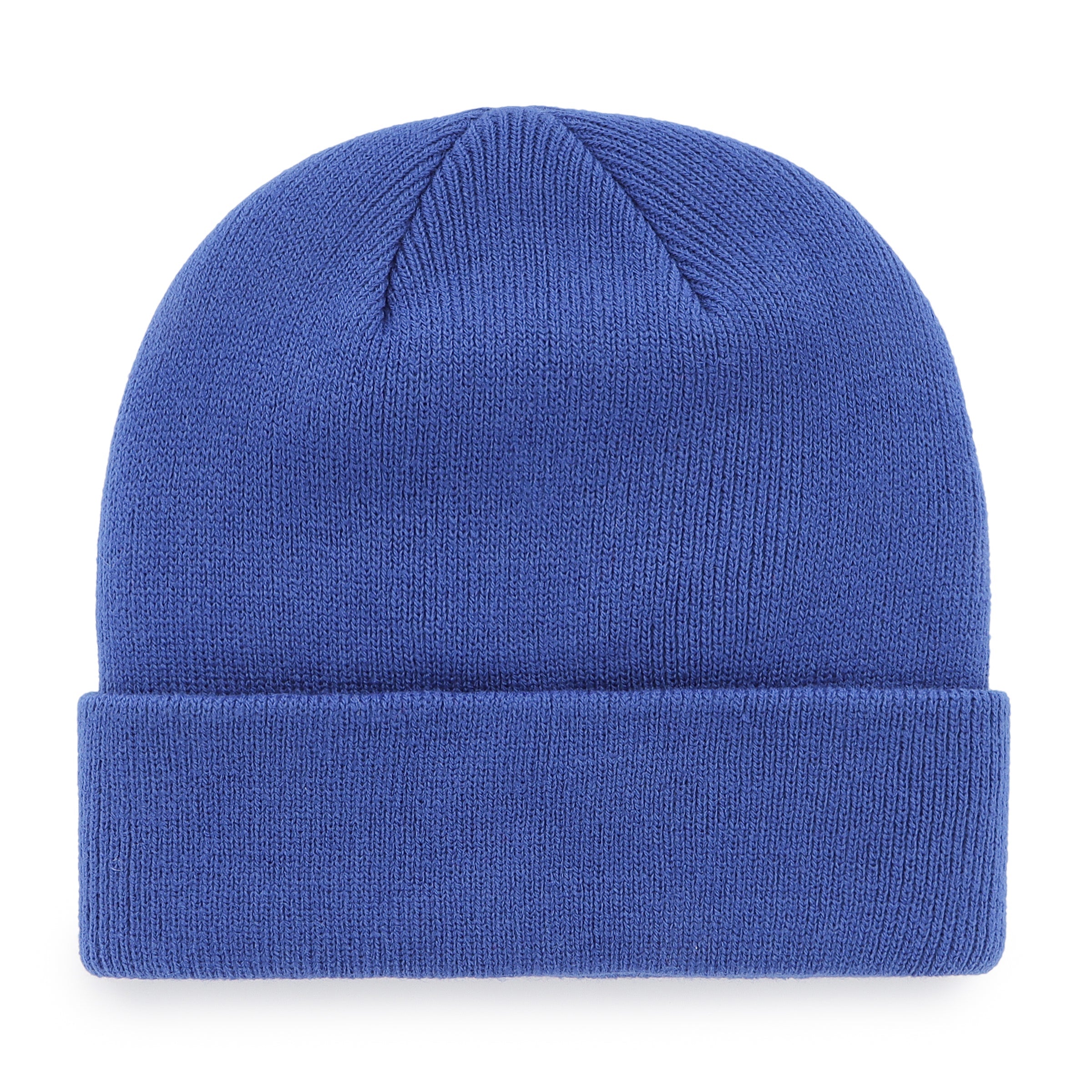 Edmonton Oilers NHL 47 Brand Men's Royal Raised Cuff Knit Hat Beanie