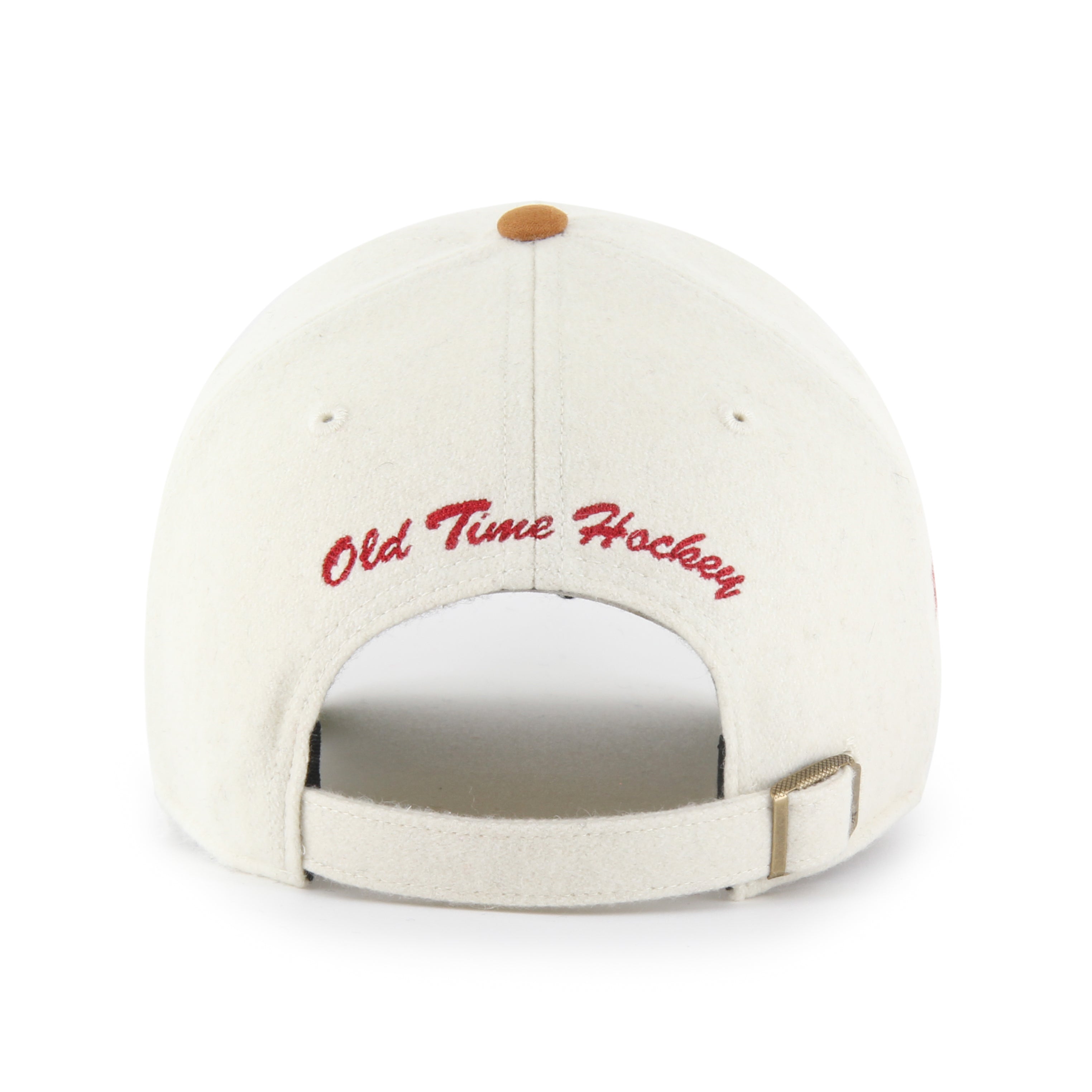 Detroit Red Wings NHL 47 Brand Men's Beige Rafter Clean Up Adjustable Hat