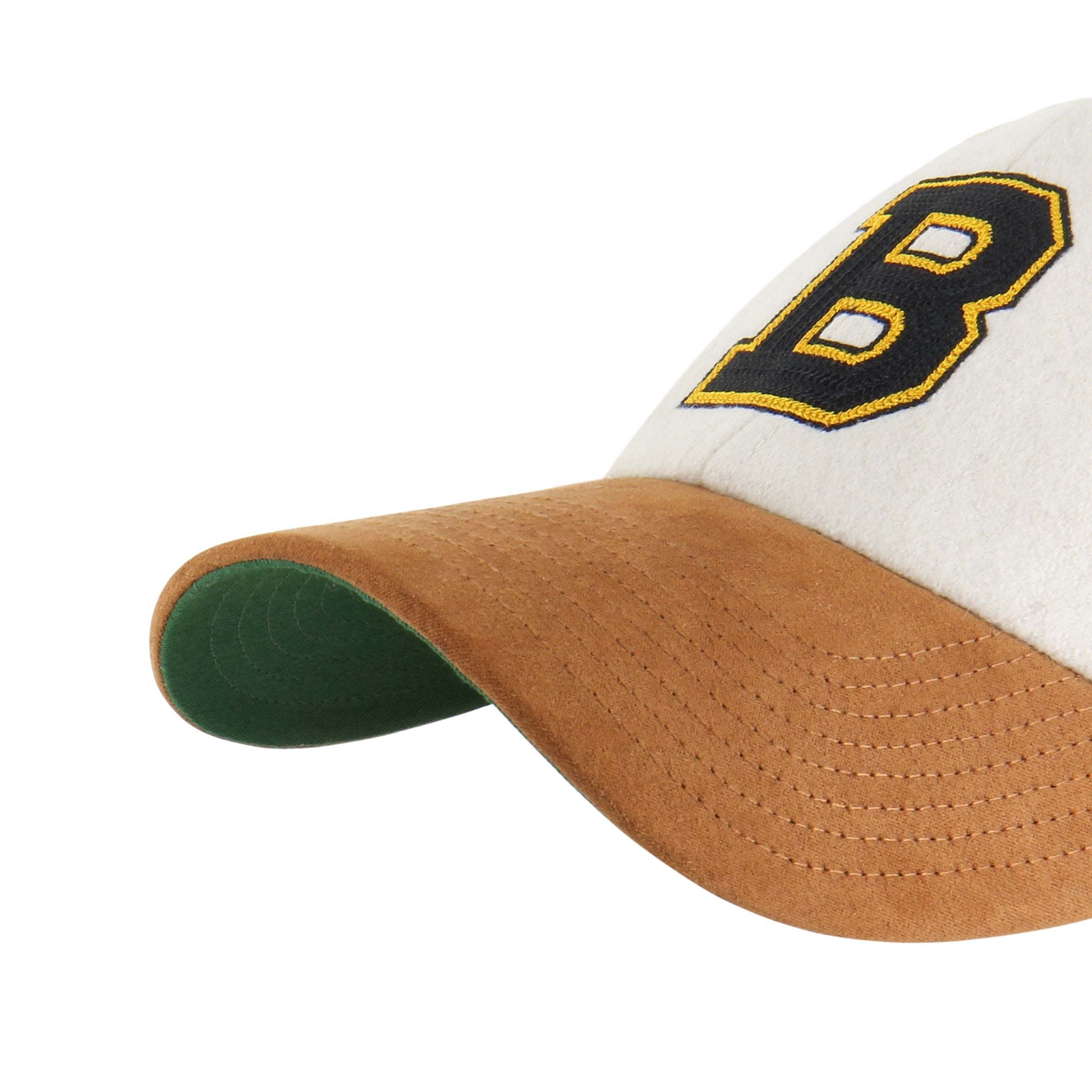 Boston Bruins NHL 47 Brand Men's Beige Rafter Clean Up Adjustable Hat