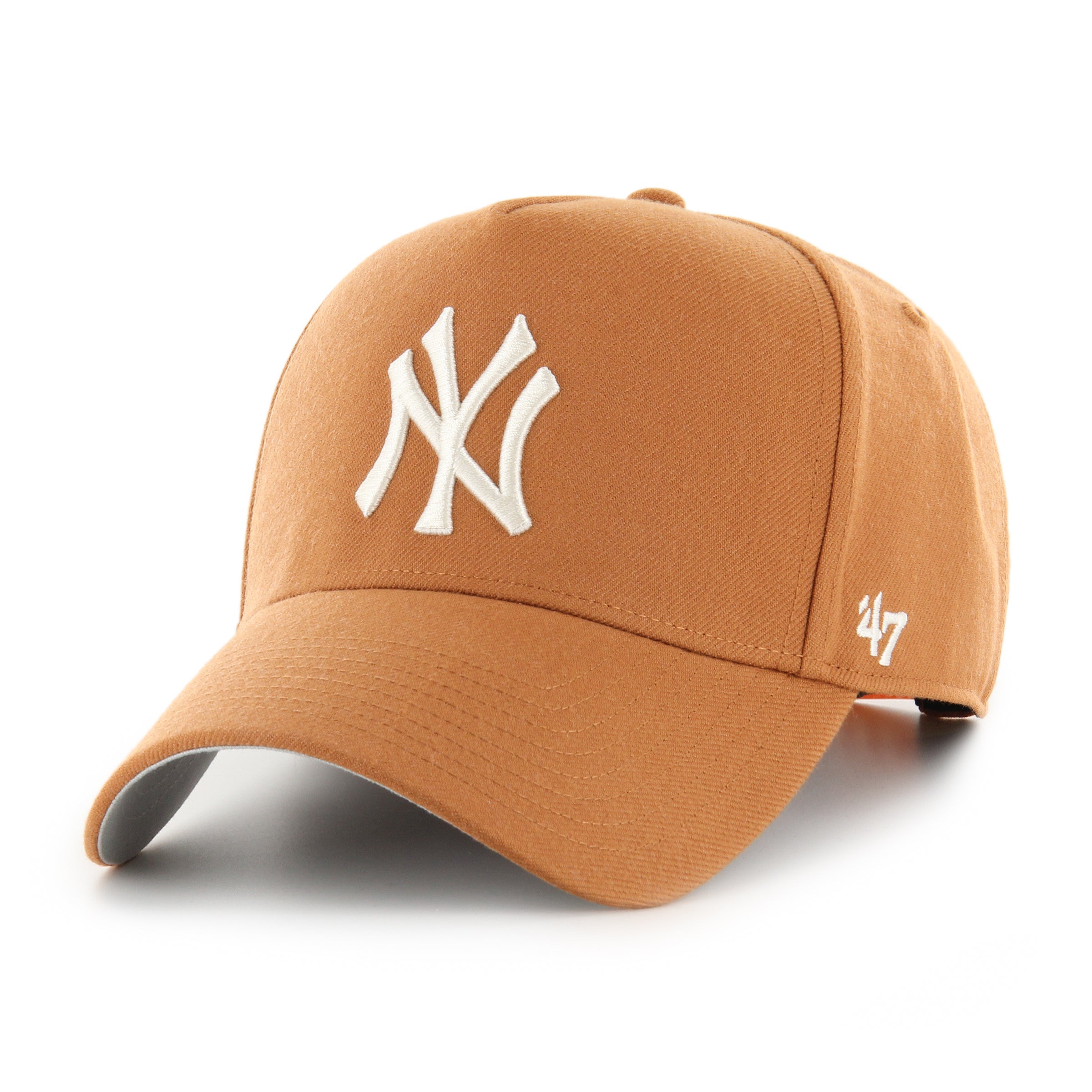 New York Yankees MLB 47 Brand Men's Clay Ballpark Offside DT A-Frame Snapback Hat