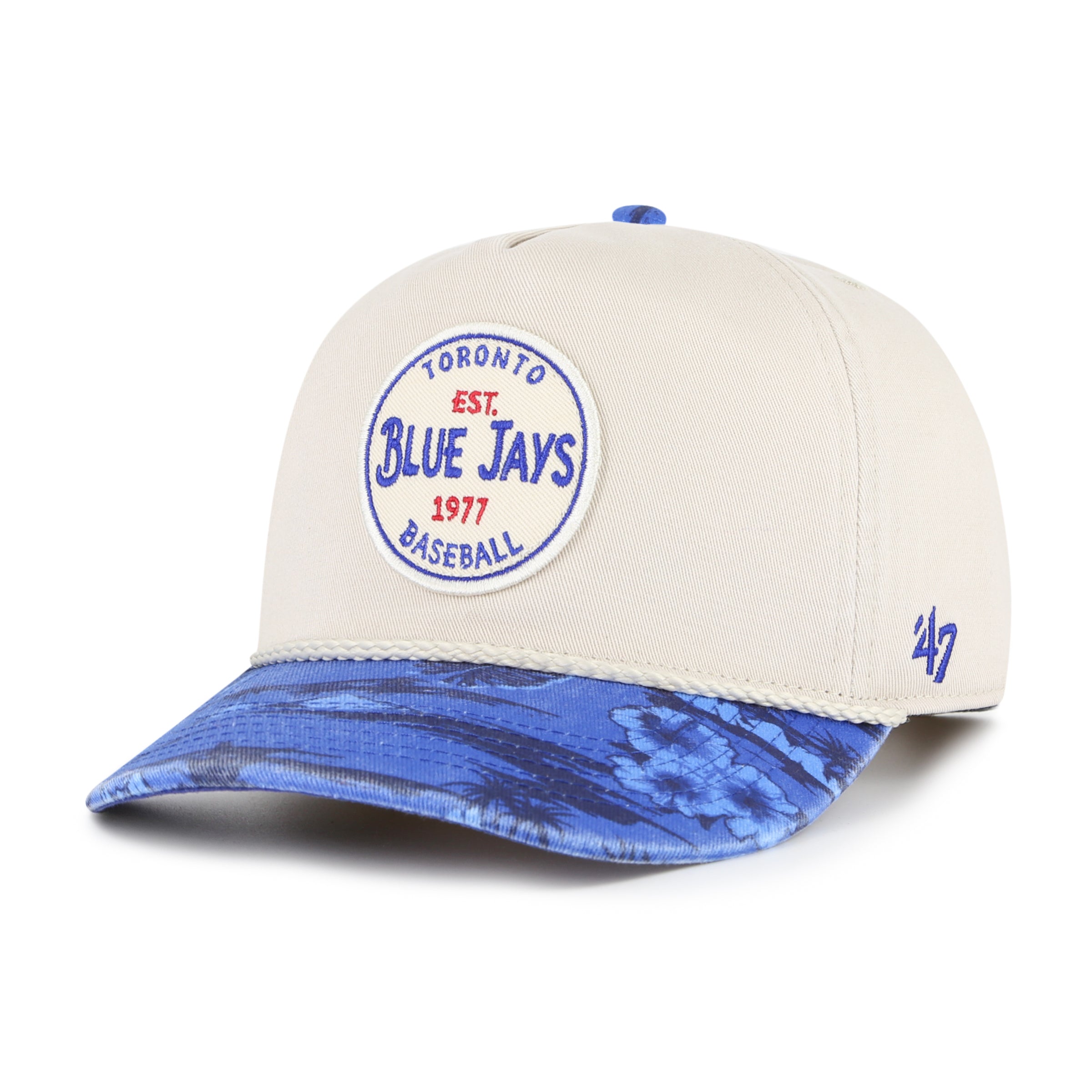 Toronto Blue Jays MLB 47 Brand Men's Beige Fiji Rope Hitch Snapback