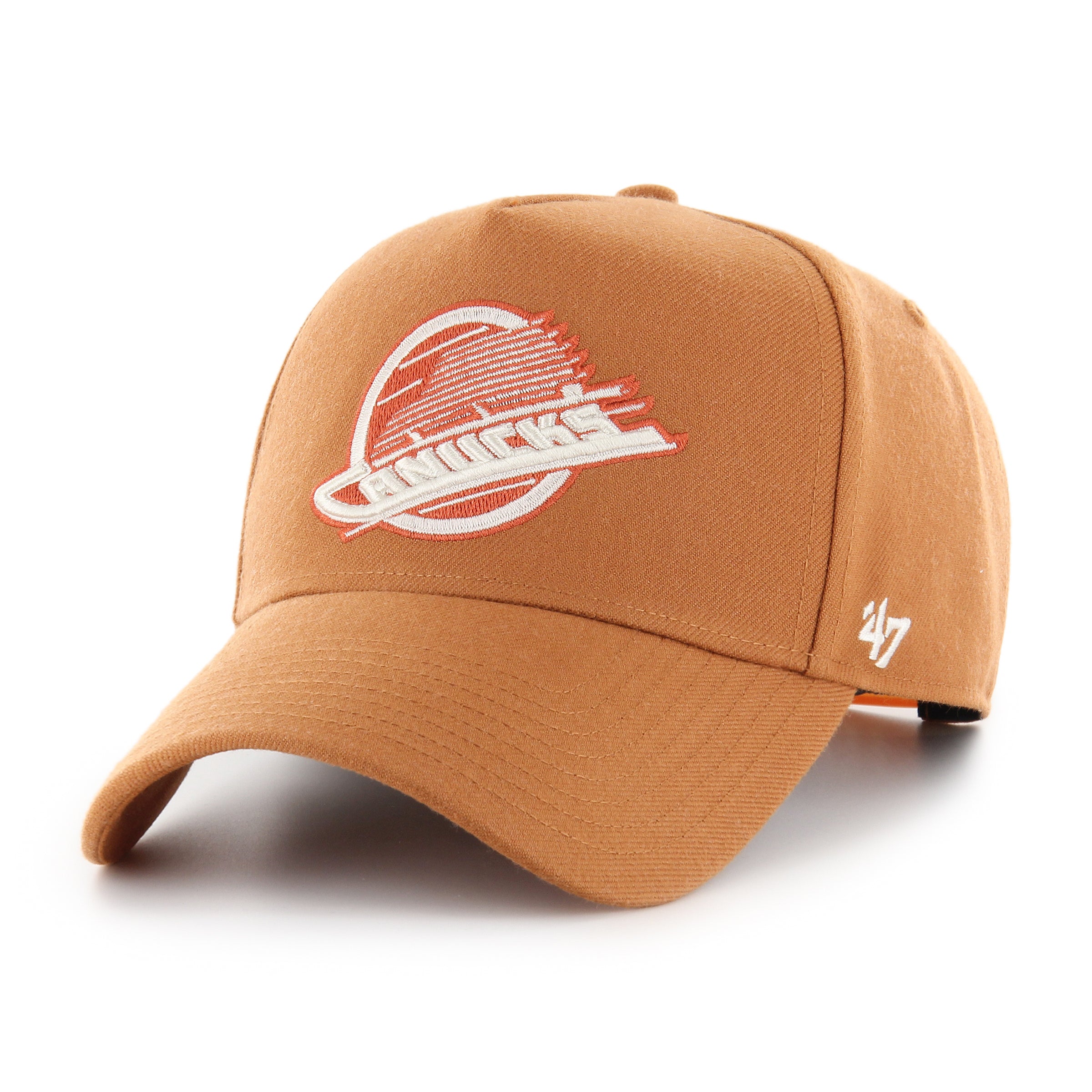 Vancouver Canucks NHL 47 Brand Men's Clay Ballpark Offside DT A-Frame Snapback Hat