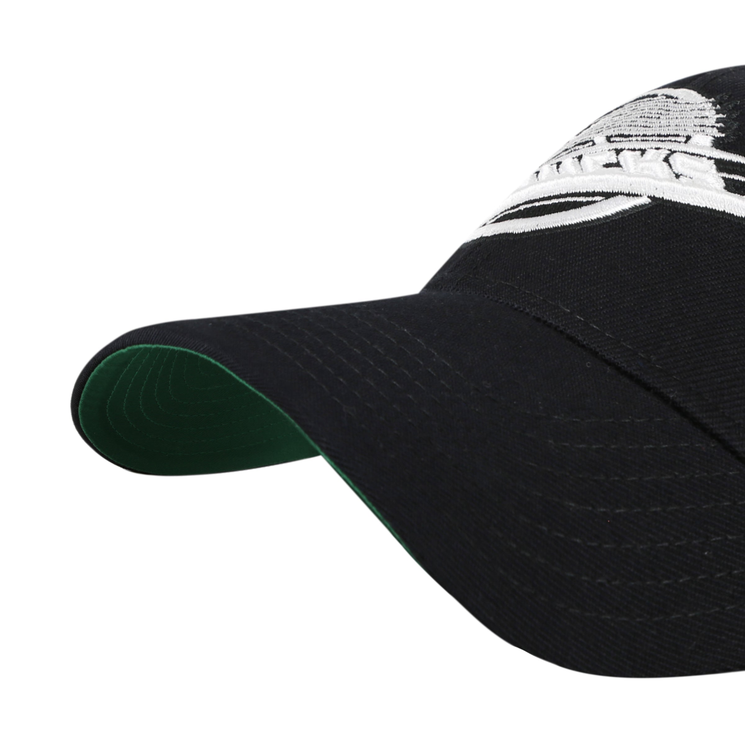 Vancouver Canucks NHL 47 Brand Men's Black White MVP Sure Shot Snapback