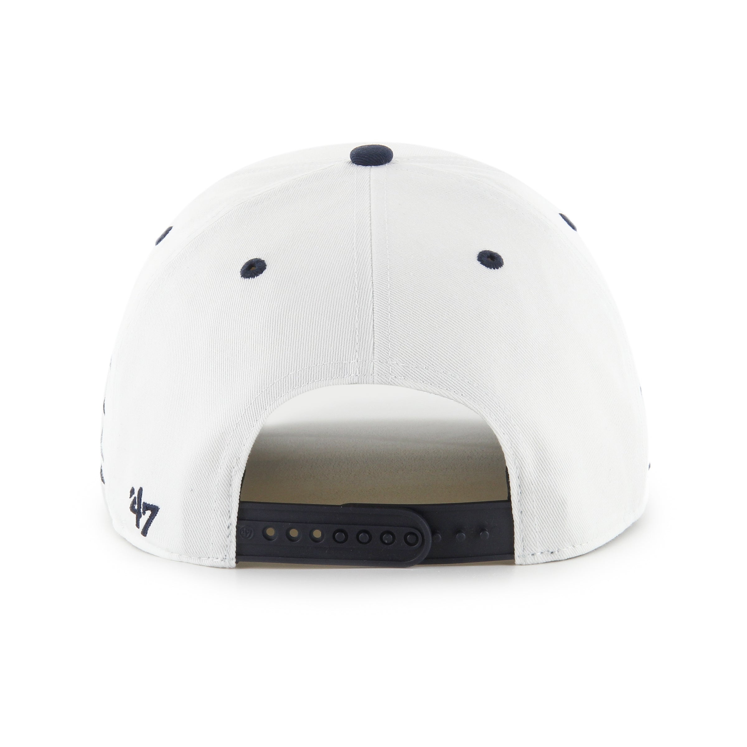 New York Yankees MLB 47 Brand Men's White Diamond Hitch Snapback Hat