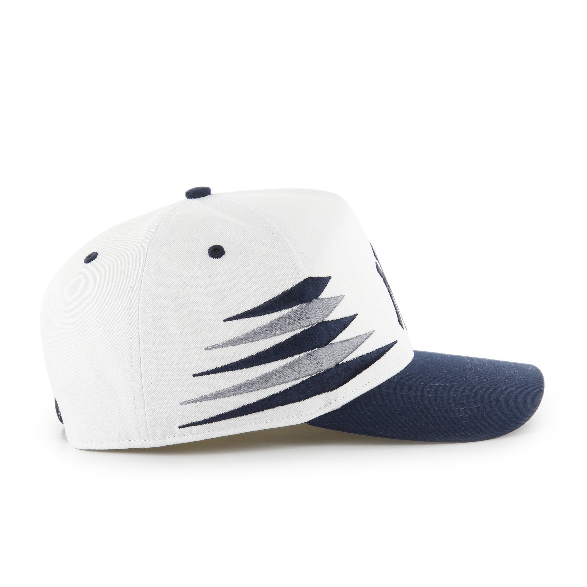 New York Yankees MLB 47 Brand Men's White Diamond Hitch Snapback Hat