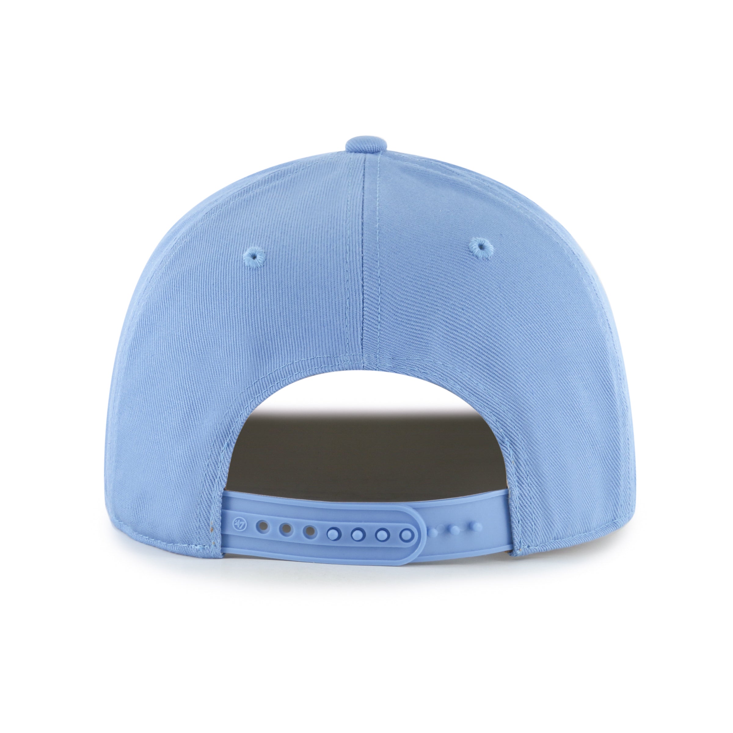 Montreal Expos MLB 47 Brand Men's Light Blue Golden Diamond Hitch Snapback Hat