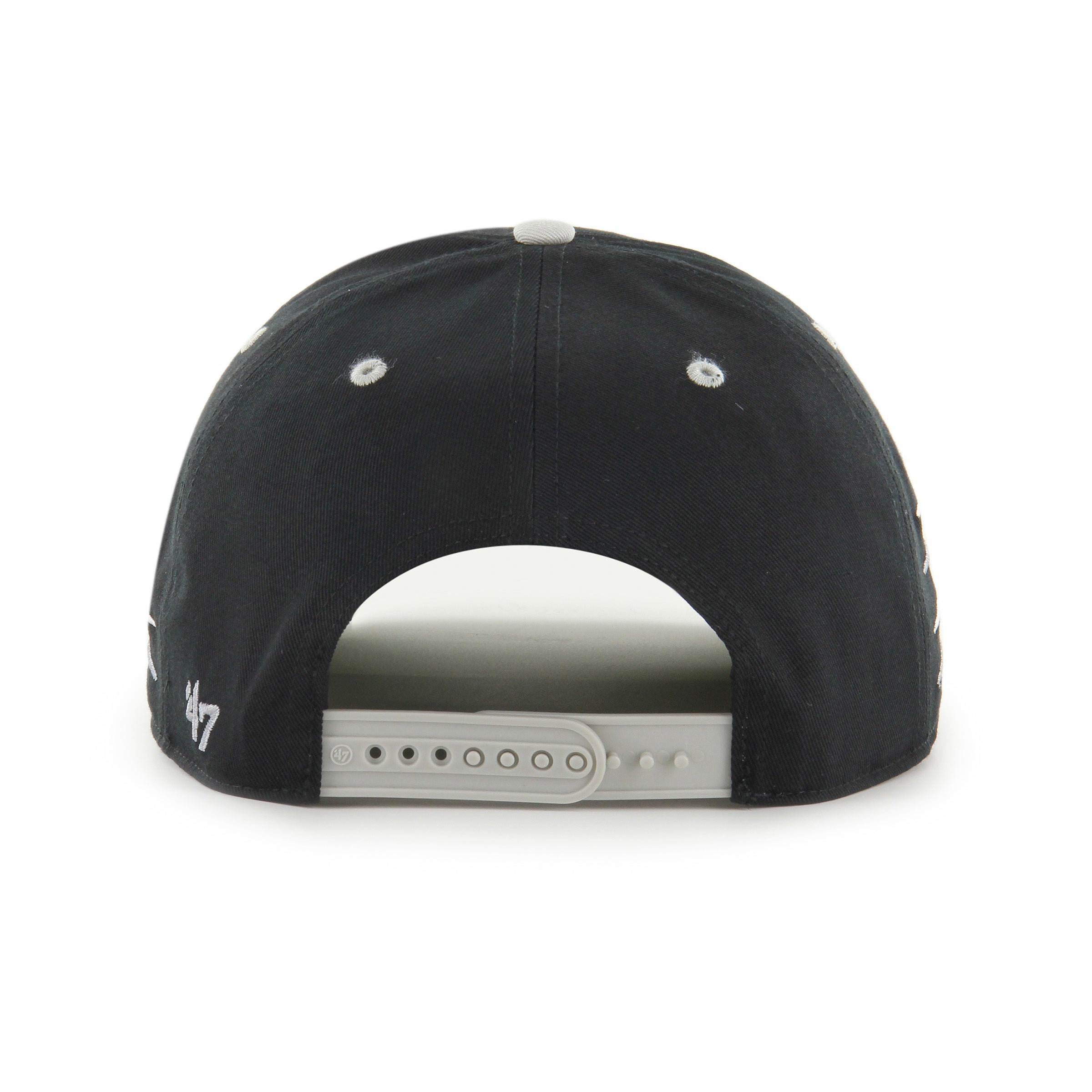 Las Vegas Raiders NFL 47 Brand Men's Black Diamond Hitch Snapback Hat