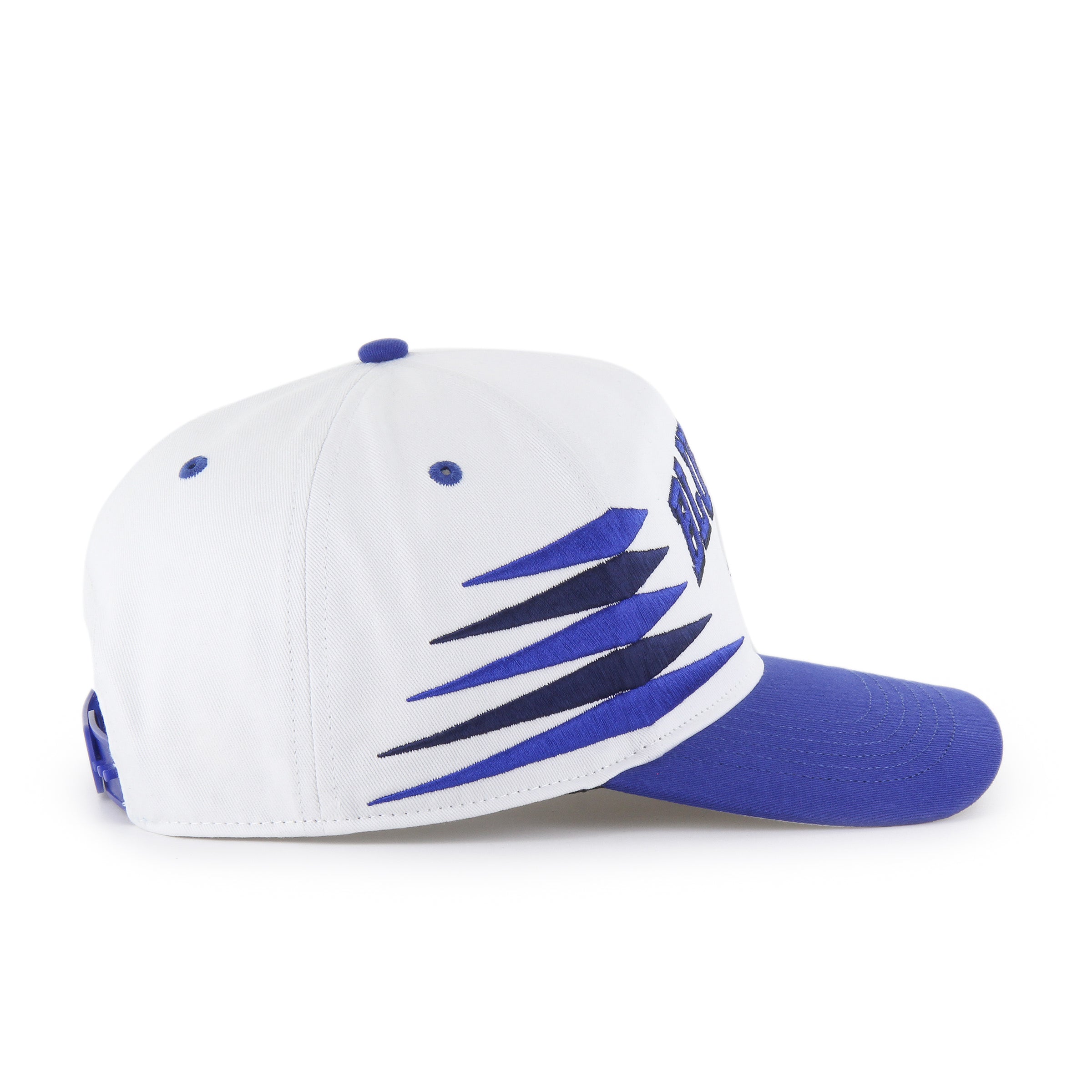 Toronto Blue Jays MLB 47 Brand Men's White Diamond Hitch Snapback Hat