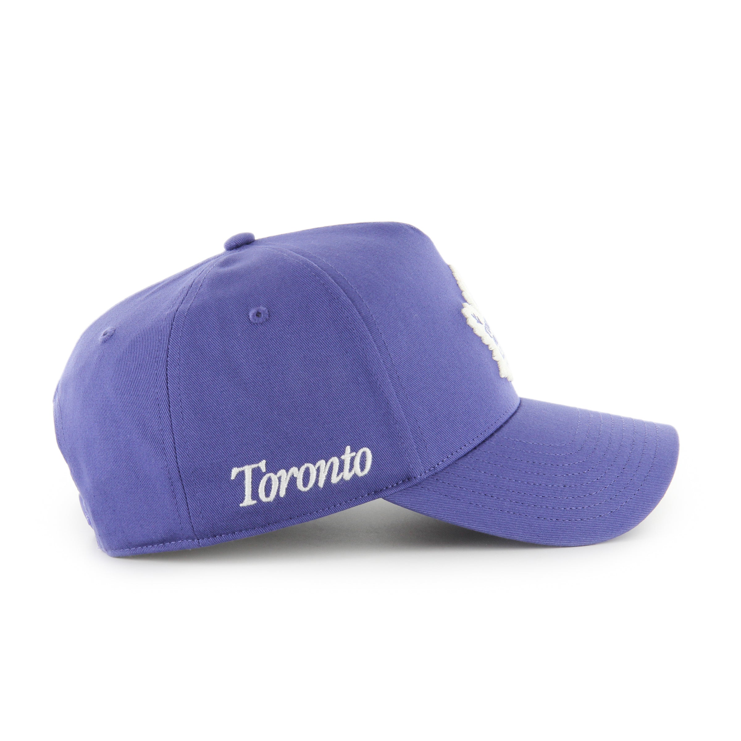 Toronto Maple Leafs NHL 47 Brand Men's Purple Foundation Offside A-Frame Snapback Hat