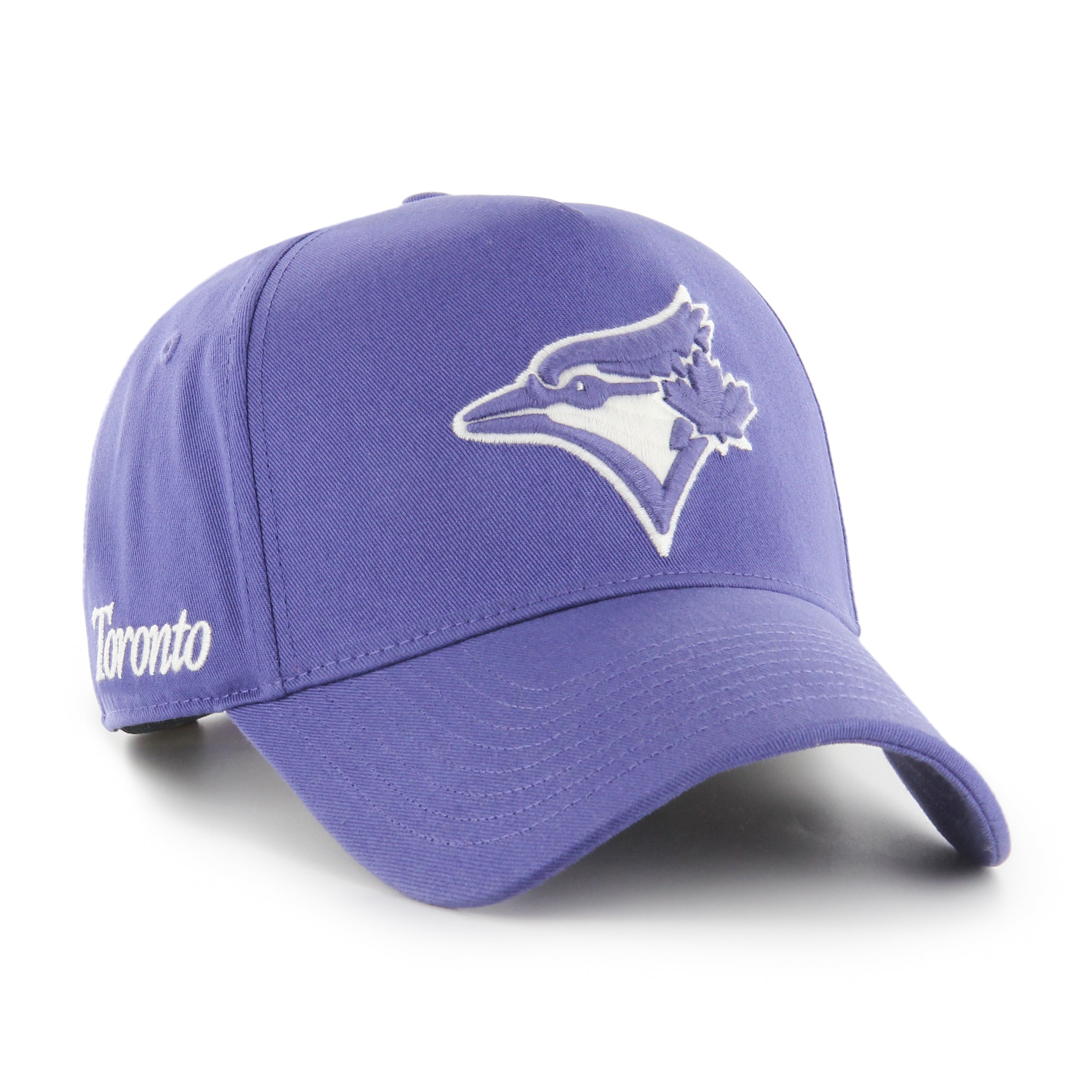 Toronto Blue Jays 47 Brand Men's Purple Foundation Offside A-Frame Snapback Hat