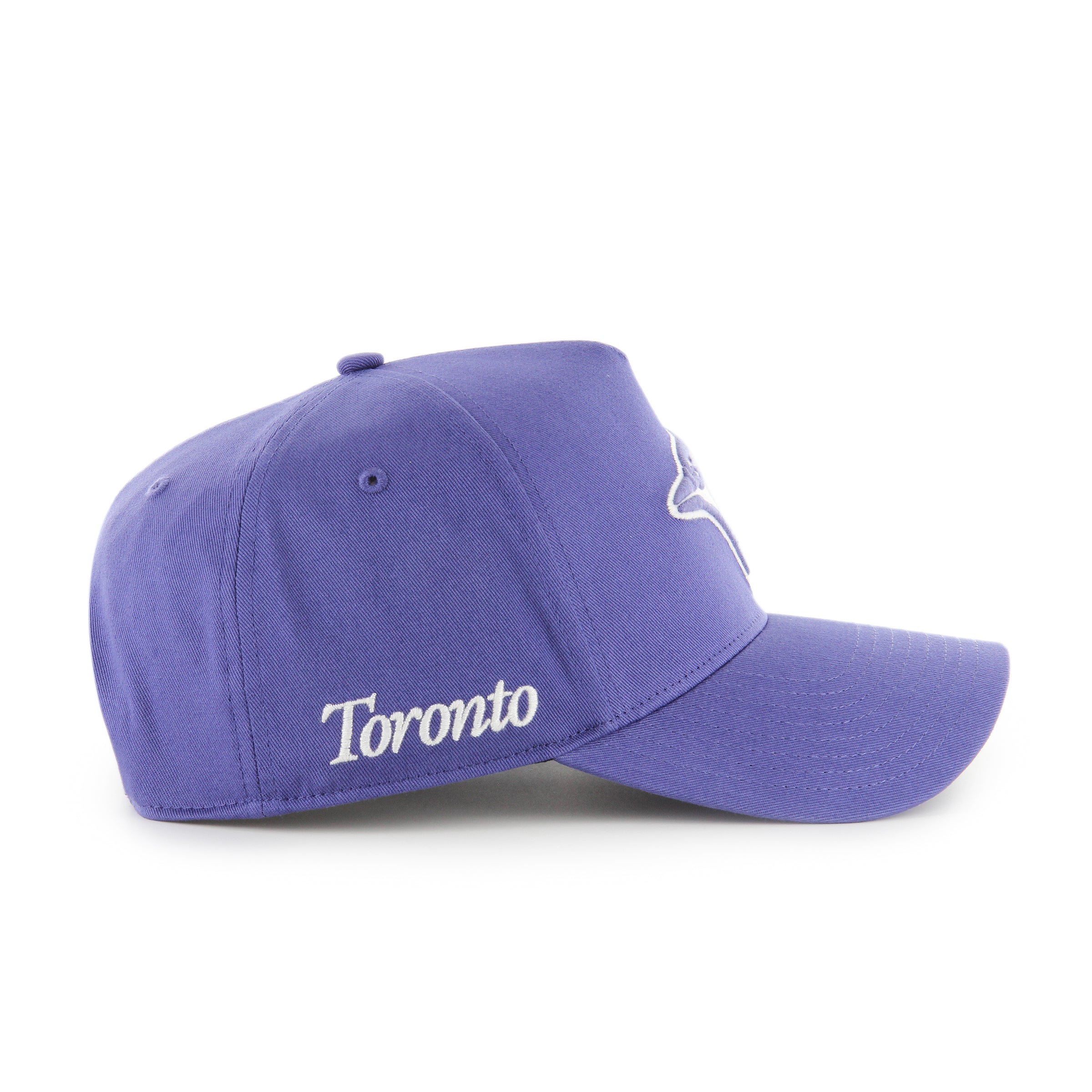 Toronto Blue Jays 47 Brand Men's Purple Foundation Offside A-Frame Snapback Hat