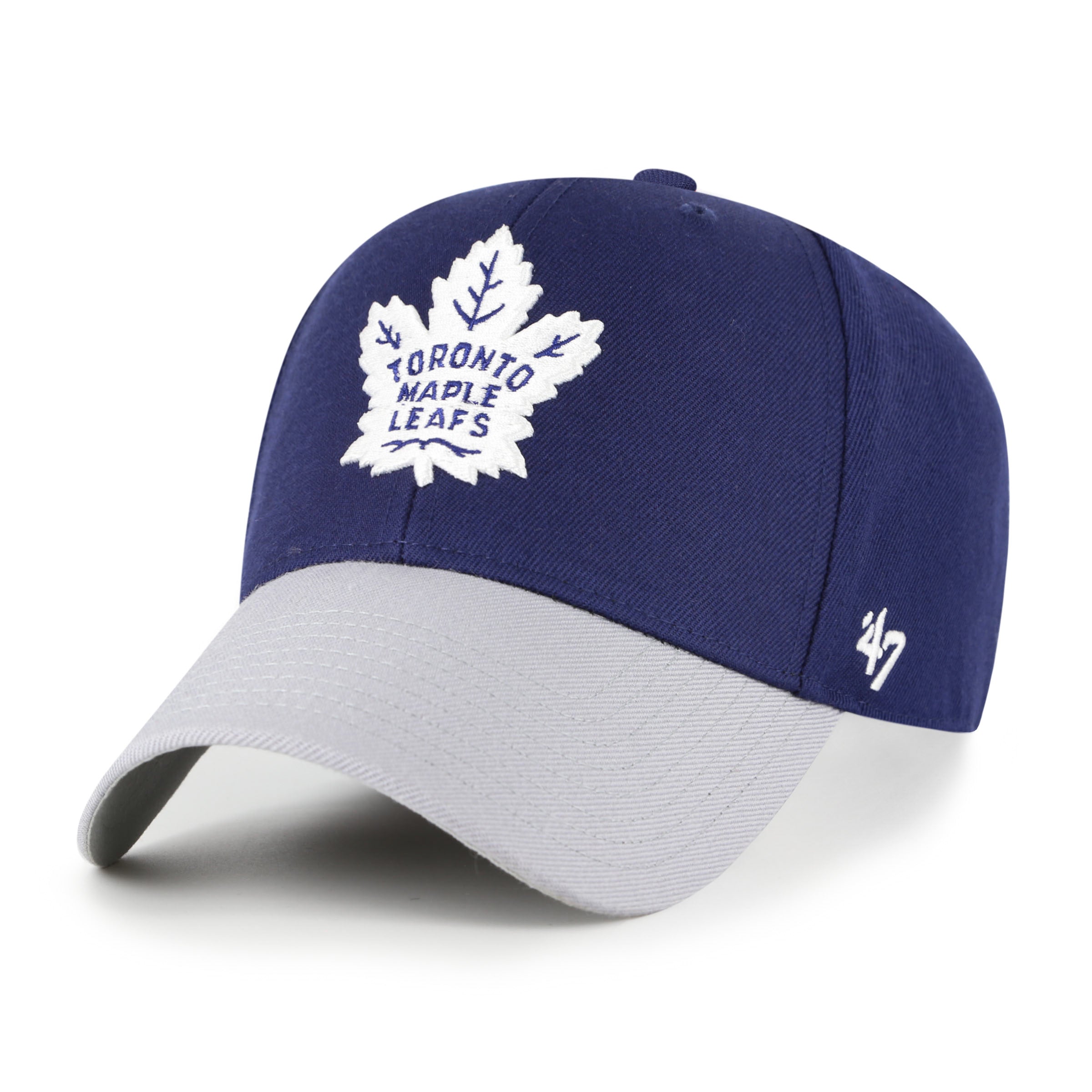 Toronto Maple Leafs NHL 47 Brand Men's Navy Two Tone MVP Adjustable Hat