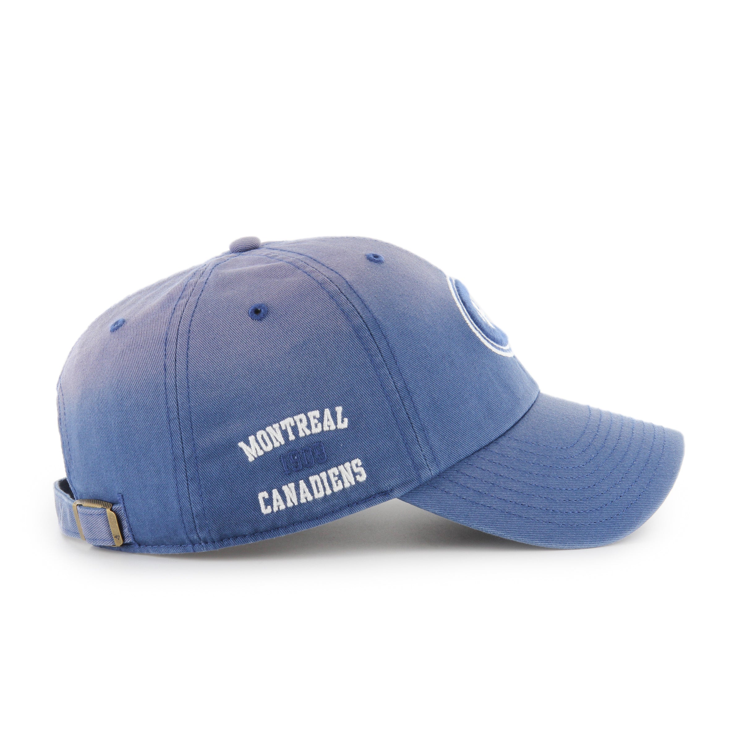 Montreal Canadiens NHL 47 Brand Men's Royal Dusted Truro Clean Up Adjustable Hat