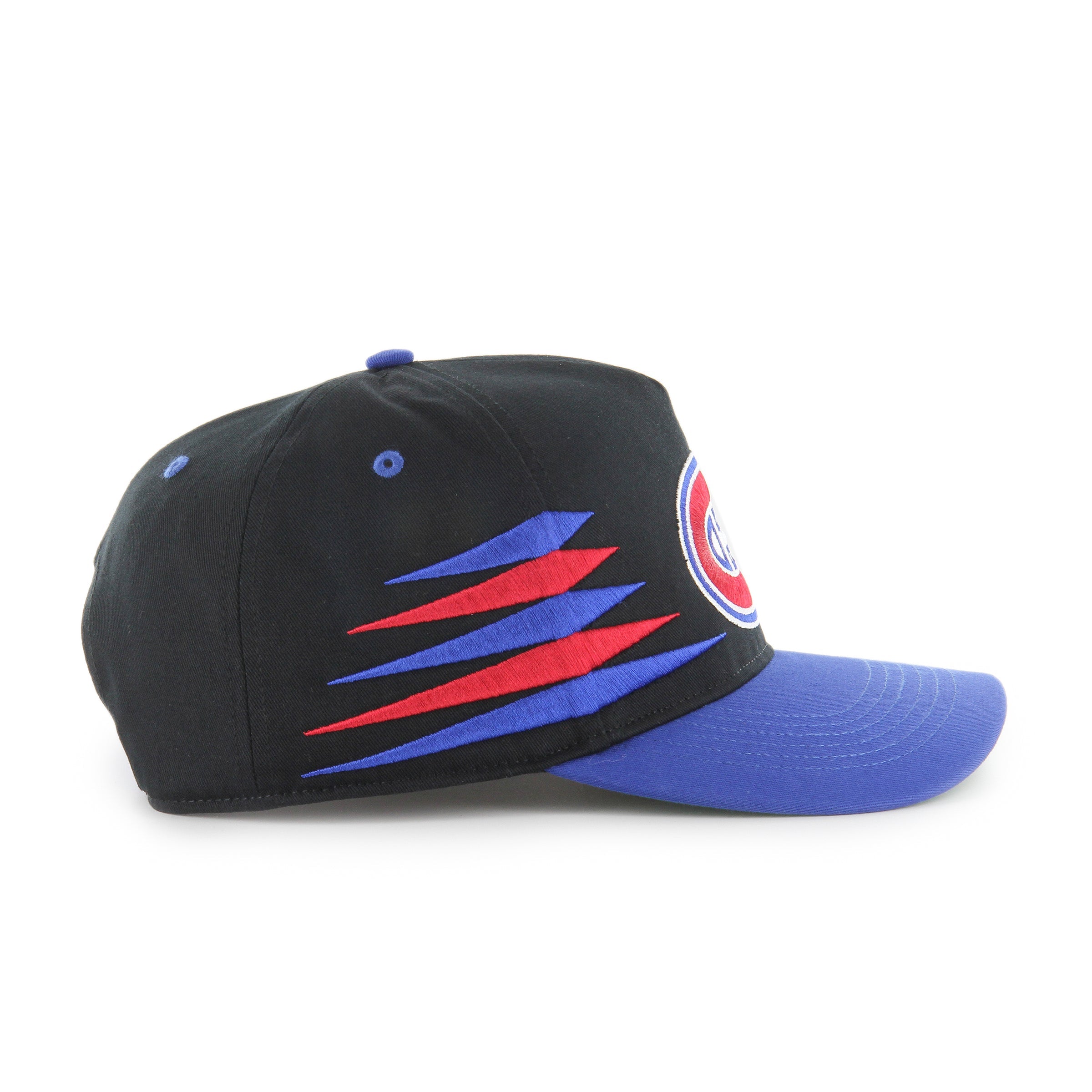 Montreal Canadiens NHL 47 Brand Men's Black Diamond Hitch Snapback Hat