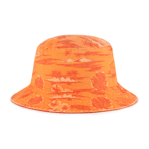 Edmonton Oilers NHL 47 Brand Men's Orange Fiji Bucket Hat