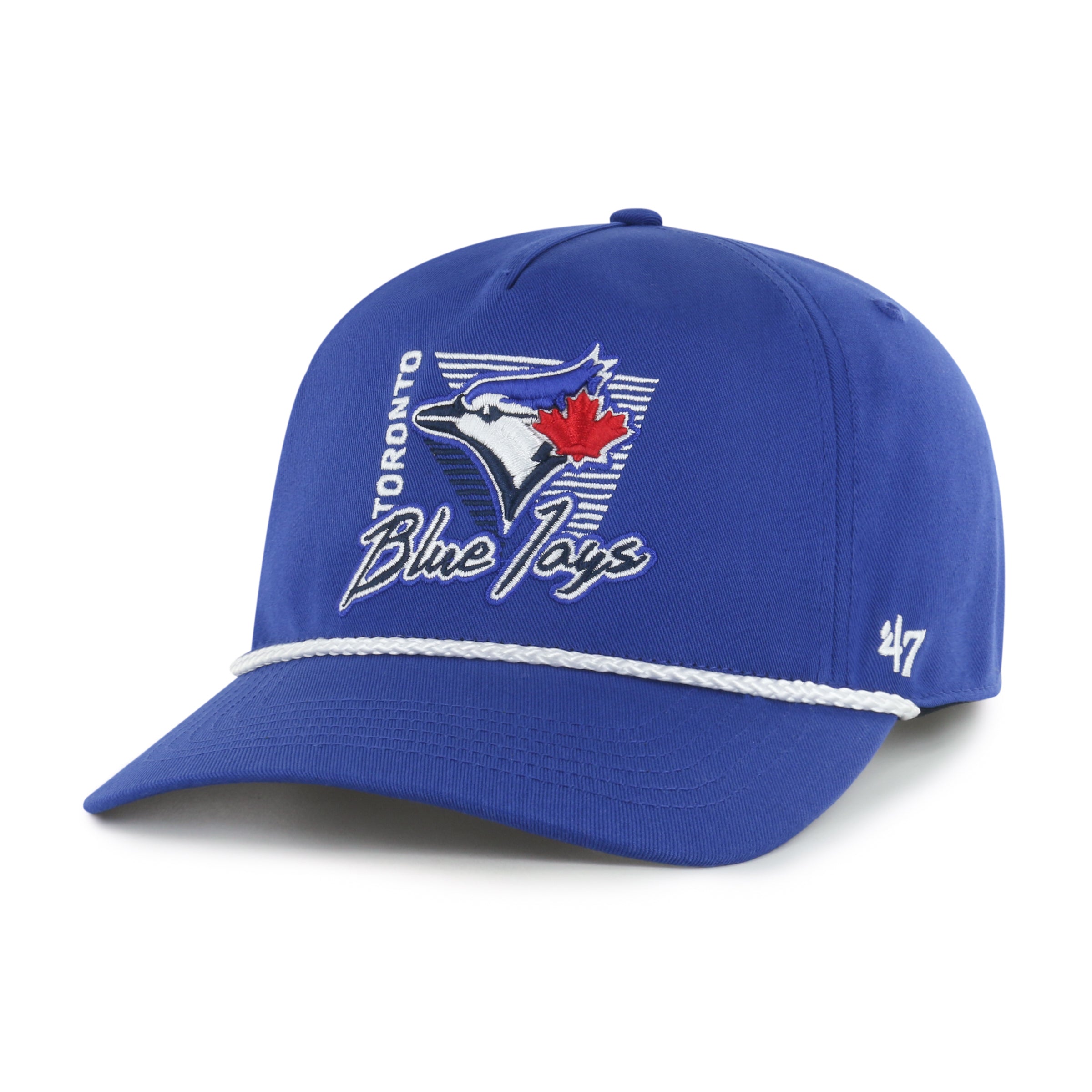 Toronto Blue Jays MLB 47 Brand Men's Royal Splint Rope Hitch Snapback Hat