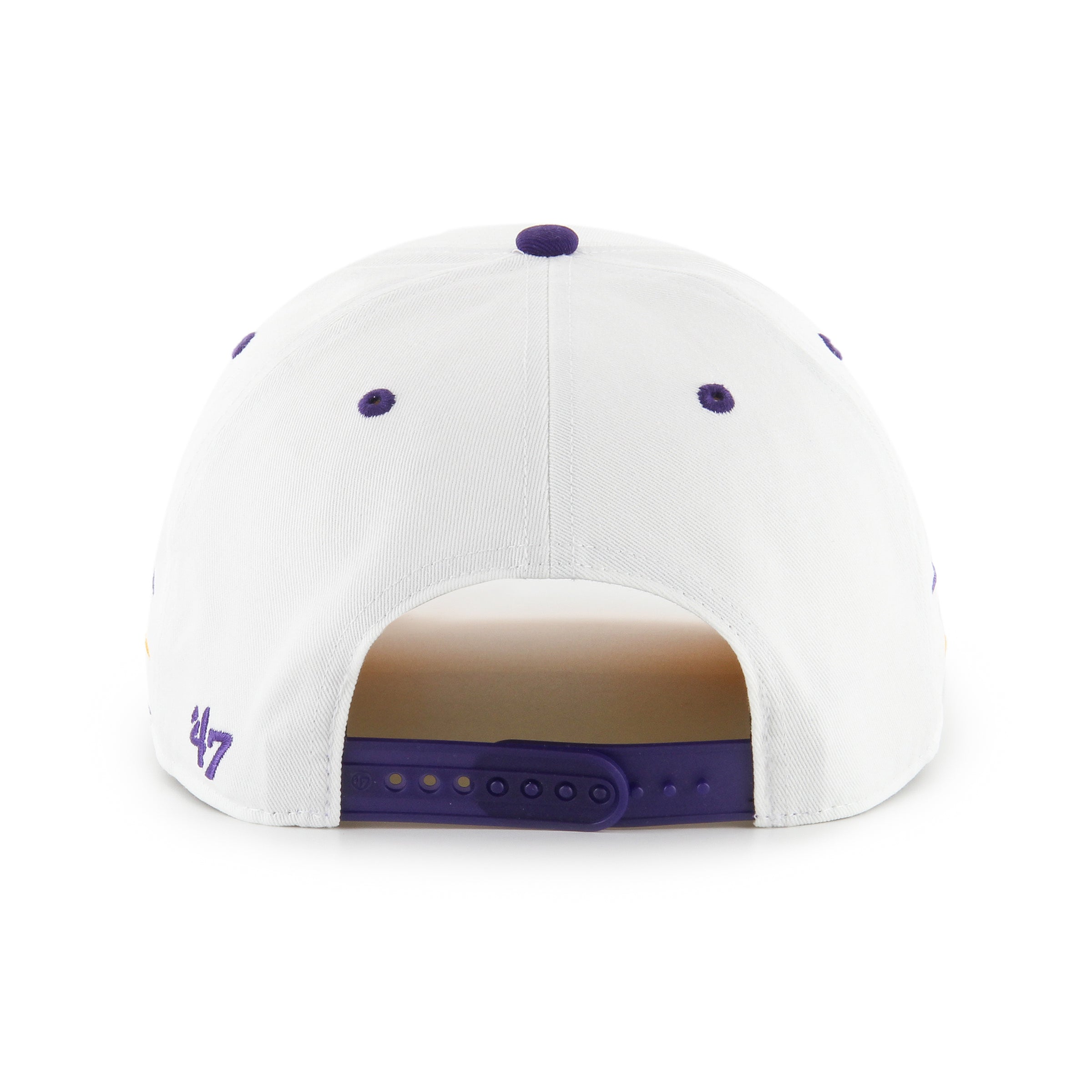 Notre Dame Fighting Irish NCAA 47 Brand Men's White Diamond Hitch Snapback Hat