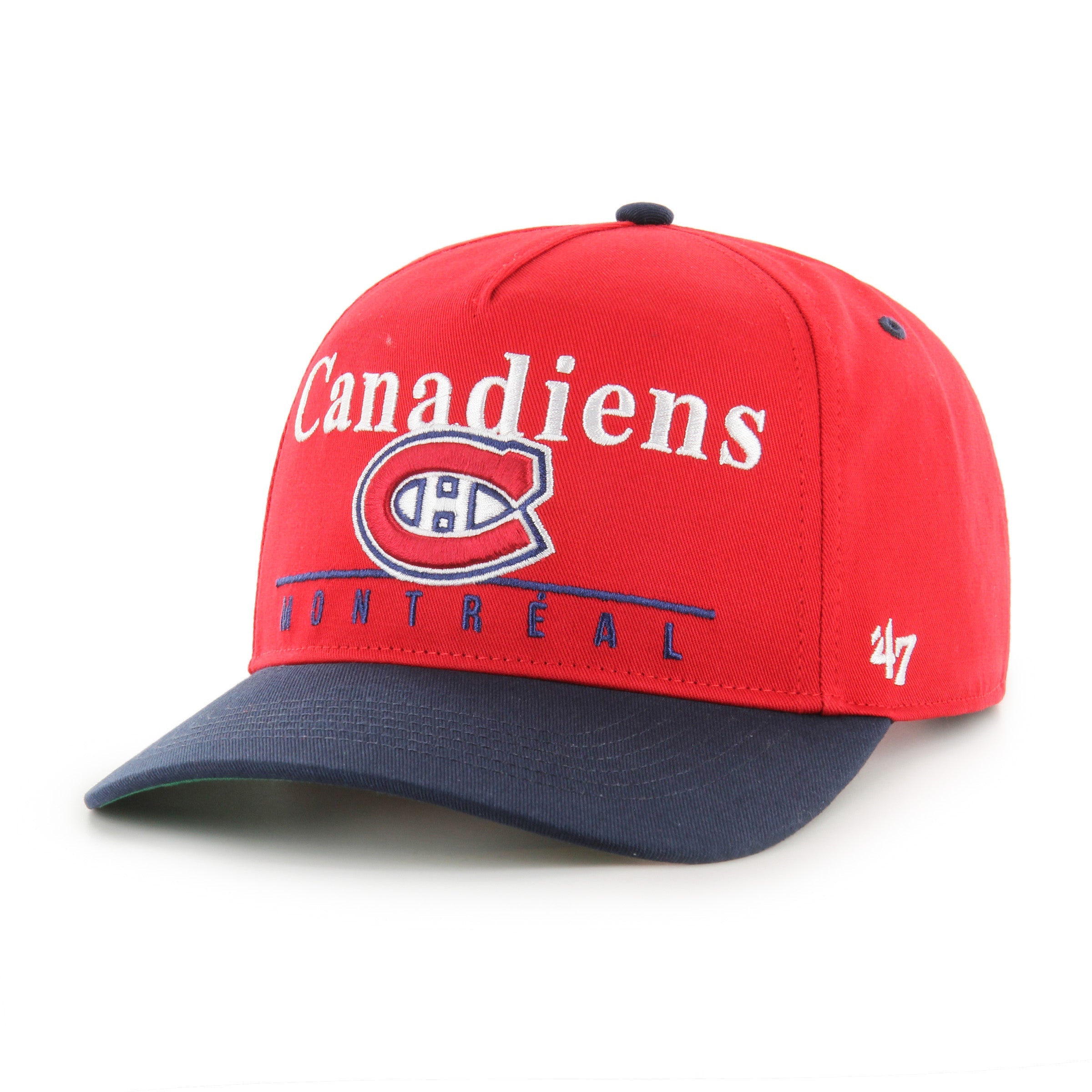 Montreal Canadiens NHL 47 Brand Men's Red Super Hitch Snapback Hat