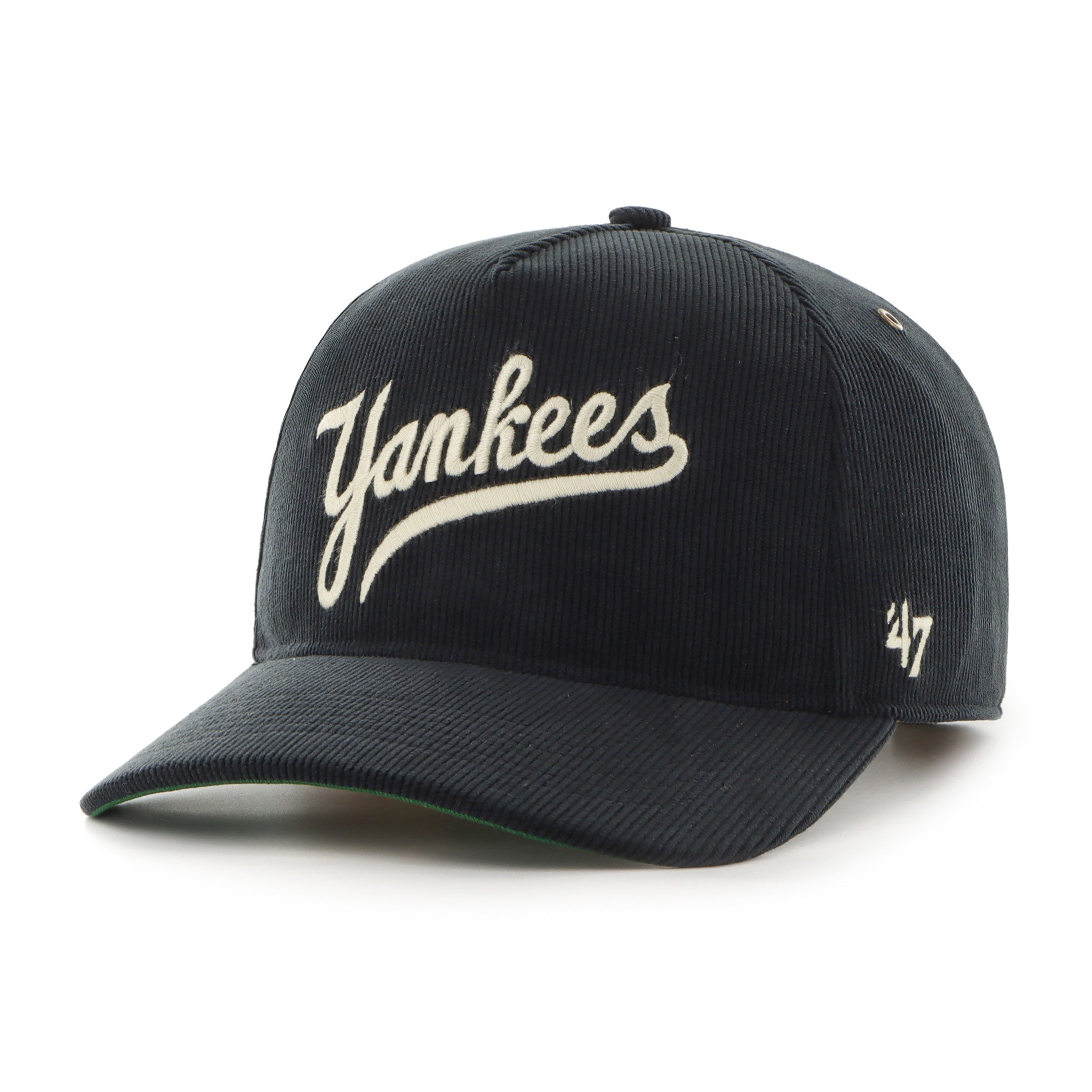 New York Yankees MLB 47 Brand Men's Black Golden Age Cord Hitch Adjustable Hat