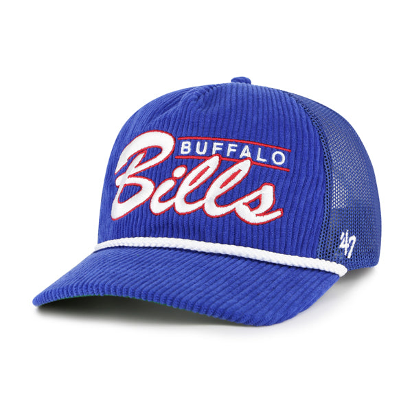 Buffalo Bills NFL 47 Brand Men's Royal Double Header Mesh Hitch Snapback