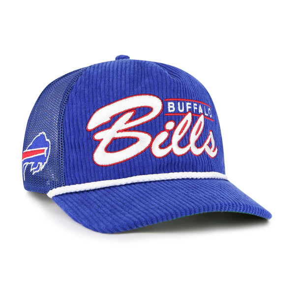 Buffalo Bills NFL 47 Brand Men's Royal Double Header Mesh Hitch Snapback