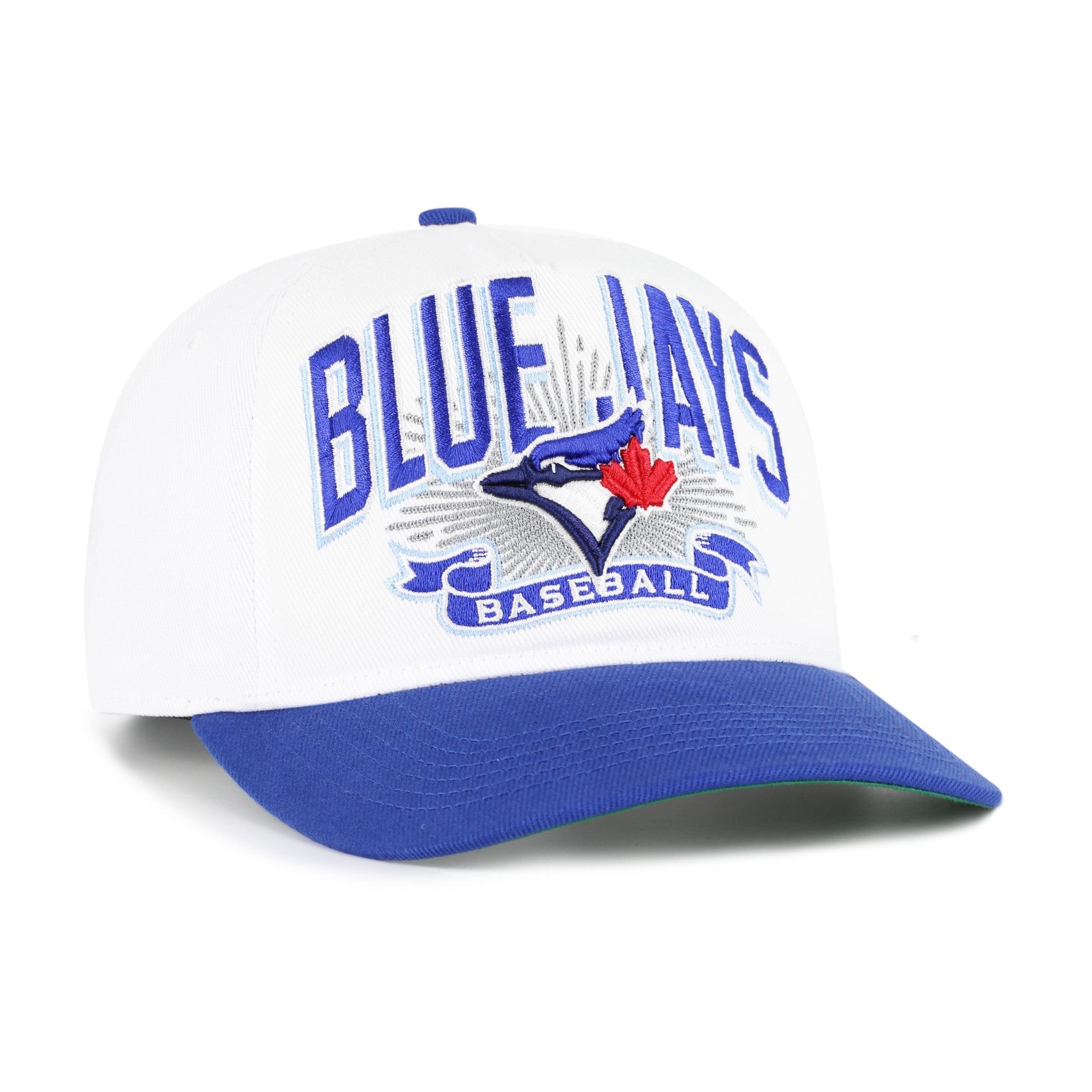 Toronto Blue Jays MLB 47 Brand Men's White Prime Play Hitch Snapback Hat