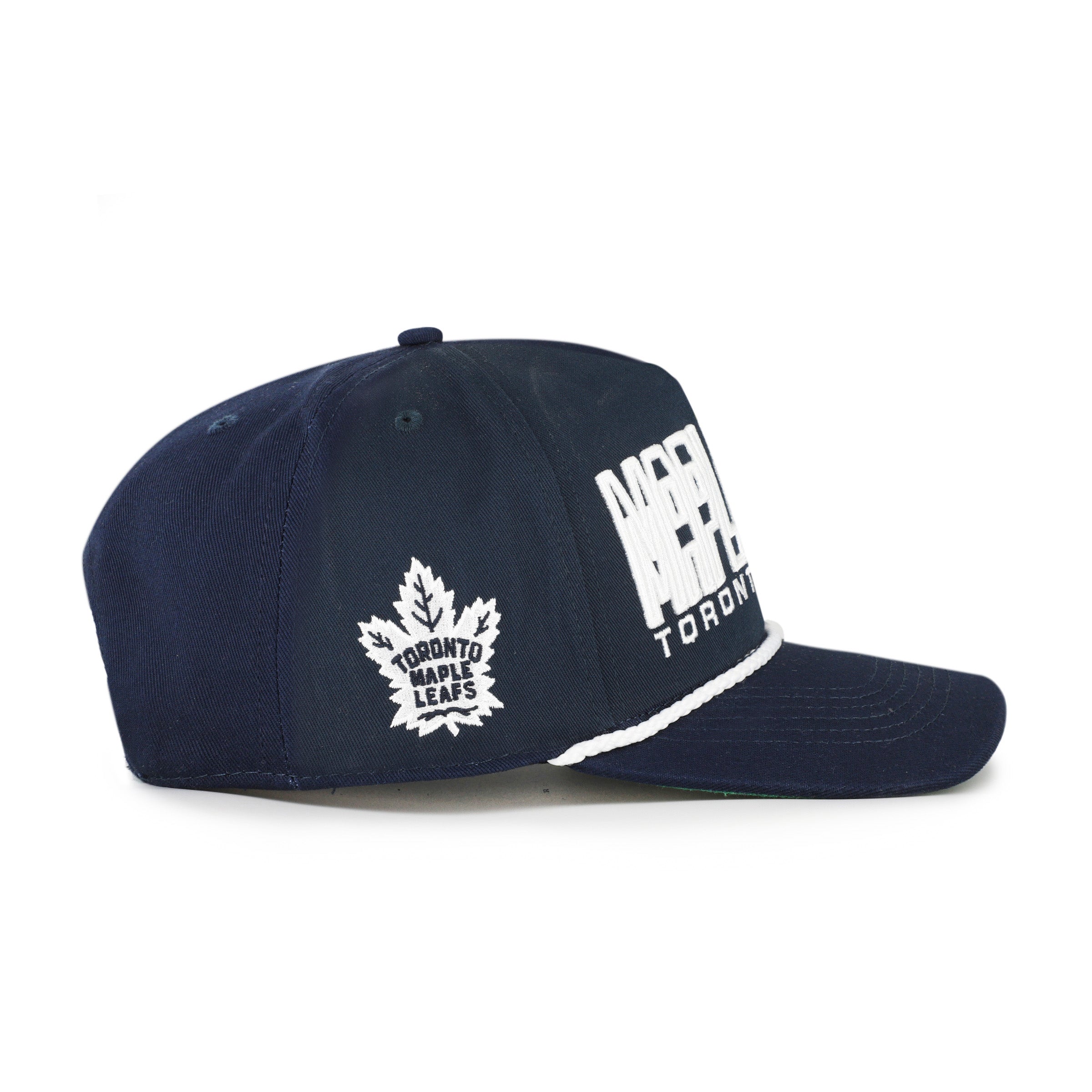 Toronto Maple Leafs NHL 47 Brand Men's Navy Byline Hitch Snapback Hat