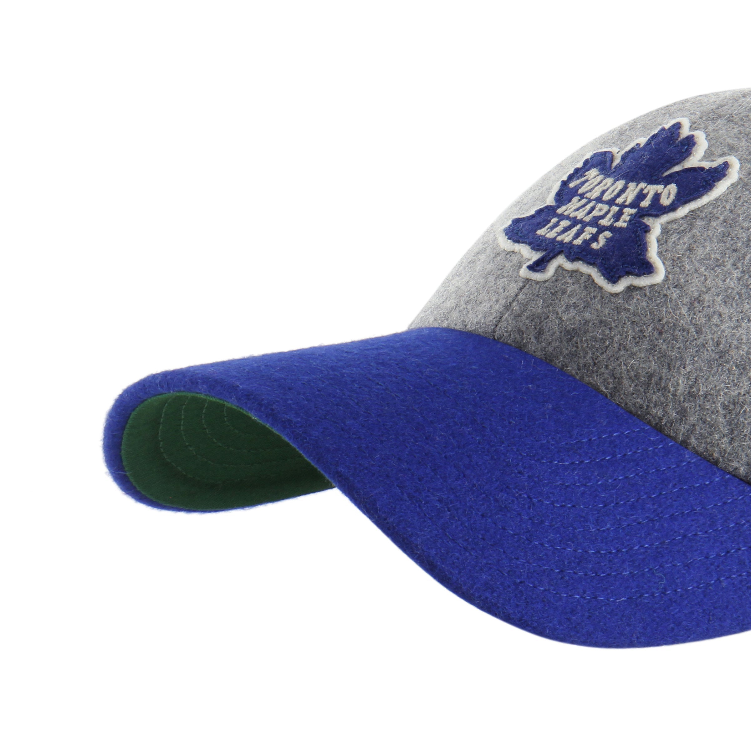 Toronto Maple Leafs NHL 47 Brand Men's Grey Golden Age Clean Up Wool Adjustable Hat