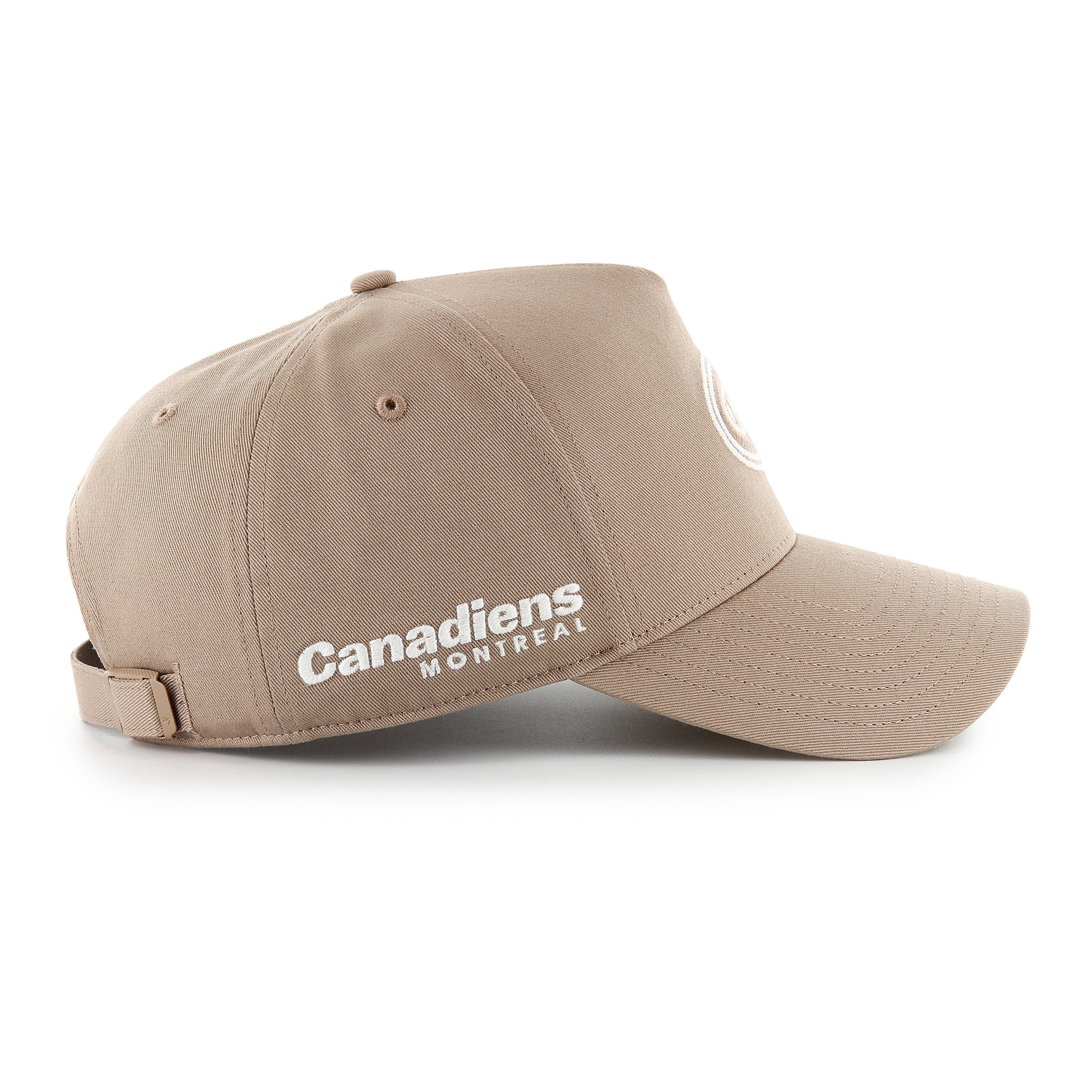 Montreal Canadiens NHL 47 Brand Men's Sandstone Foundational Offside Hitch Adjustable Hat