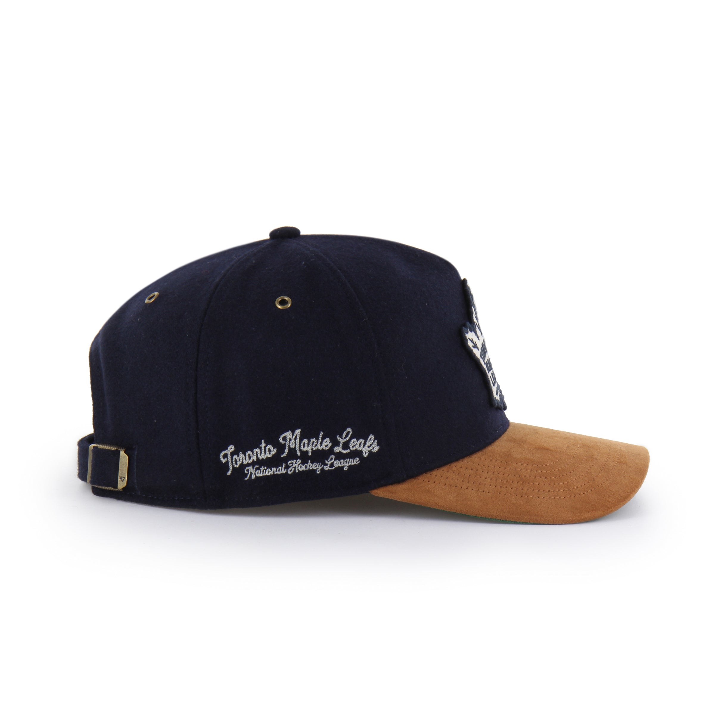 Toronto Maple Leafs NHL 47 Brand Men's Navy Golden Age Hitch Adjustable Hat