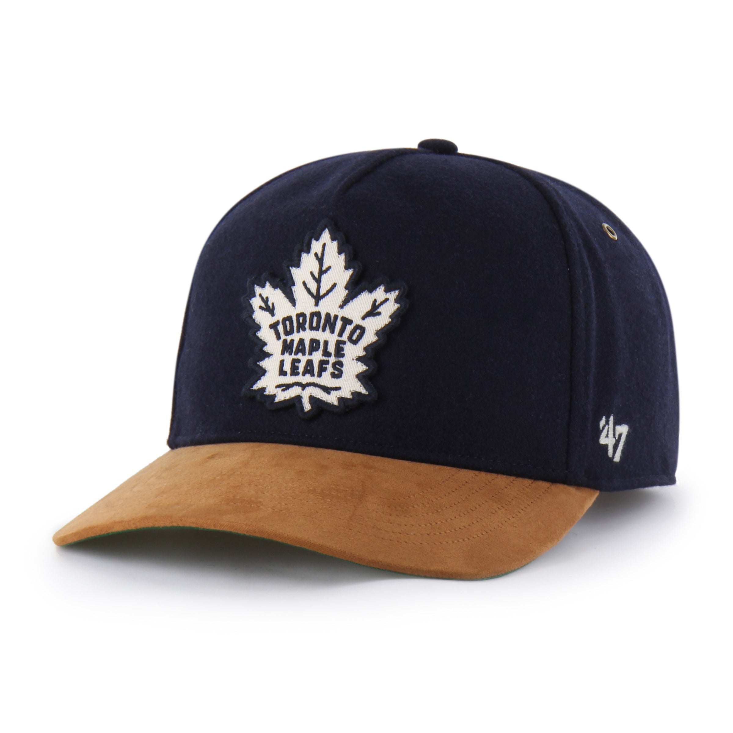 Toronto Maple Leafs NHL 47 Brand Men's Navy Golden Age Hitch Adjustable Hat