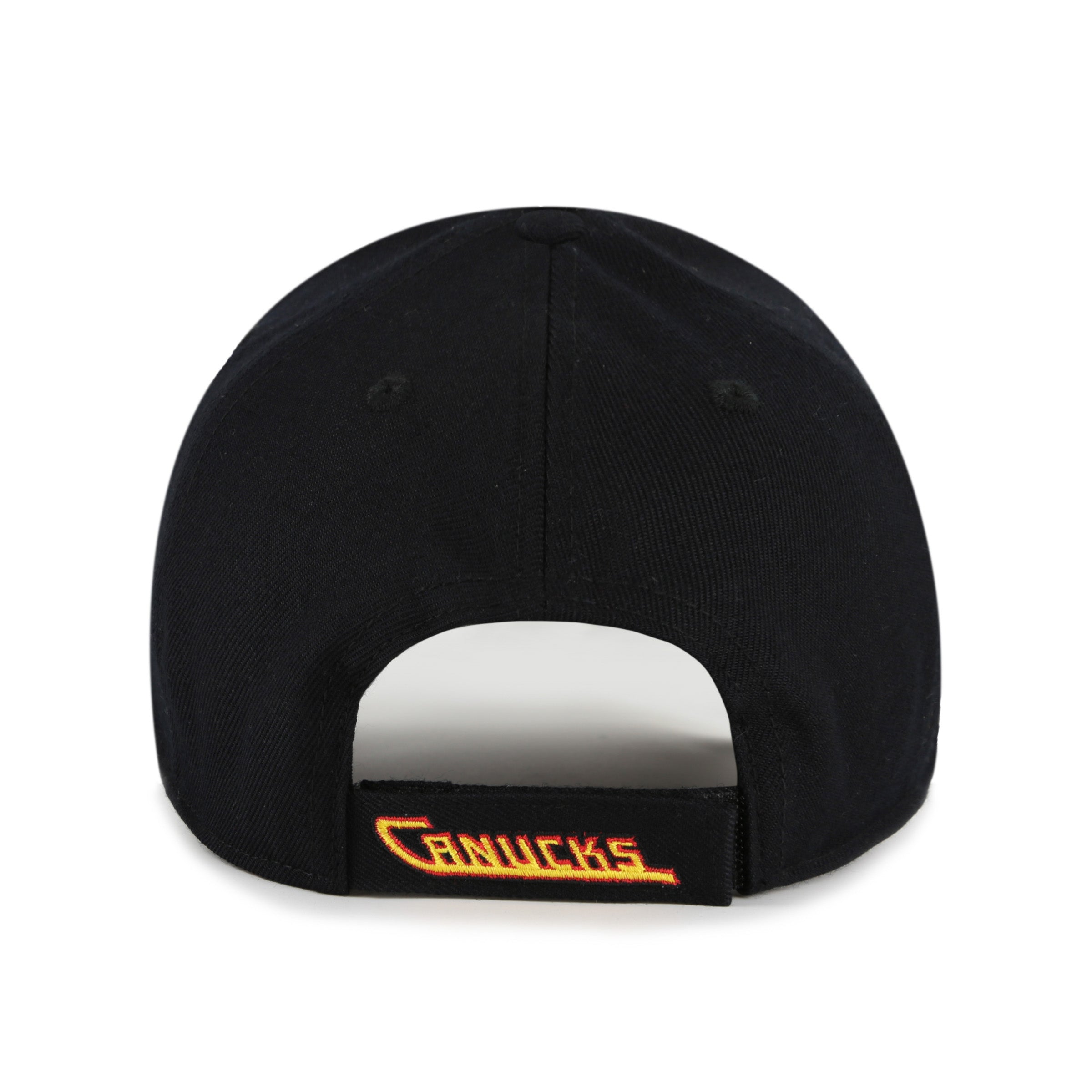 Vancouver Canucks NHL 47 Brand Men's Black Two Tone MVP Adjustable Hat