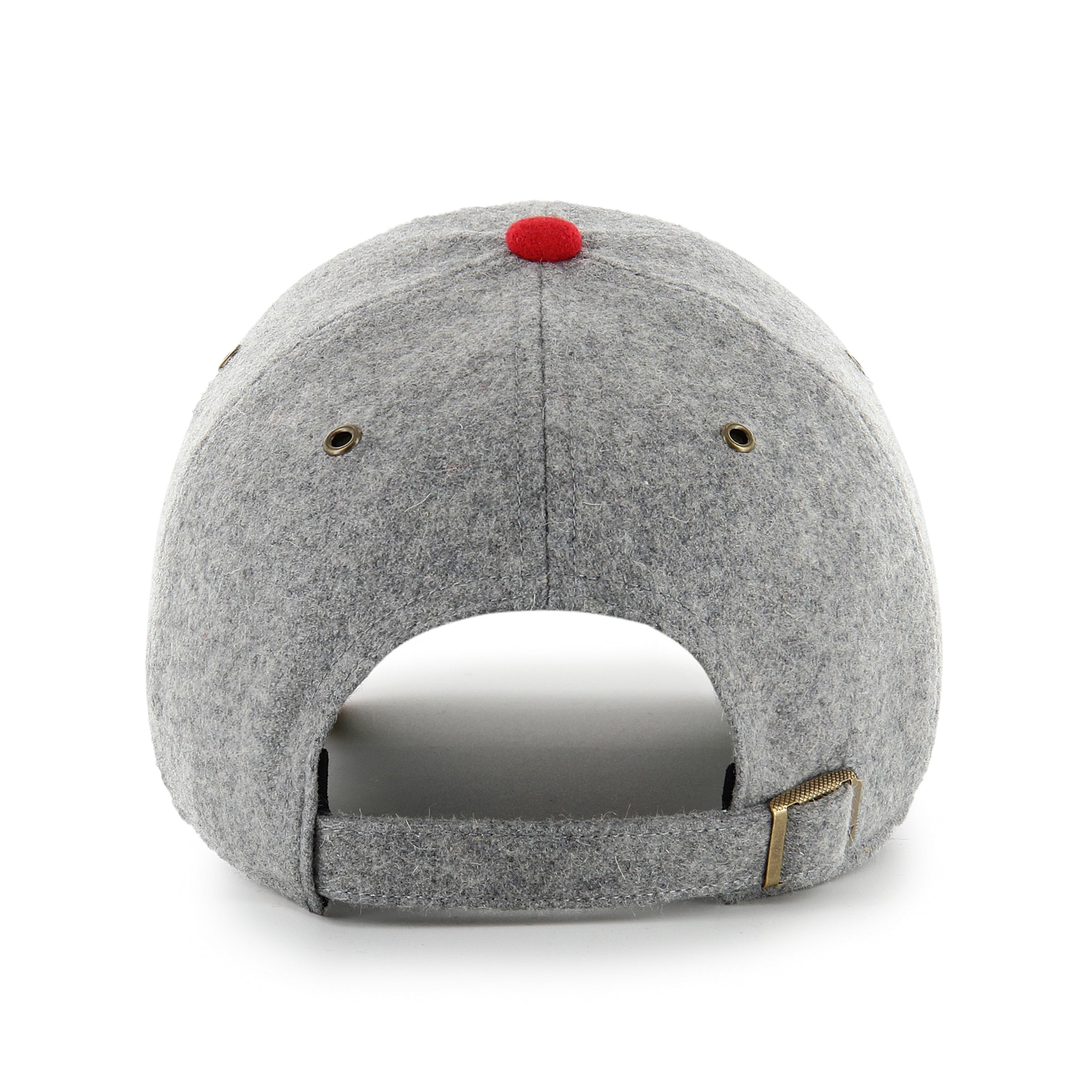 Montreal Canadiens NHL 47 Brand Men's Grey Golden Age Clean Up Wool Adjustable Hat