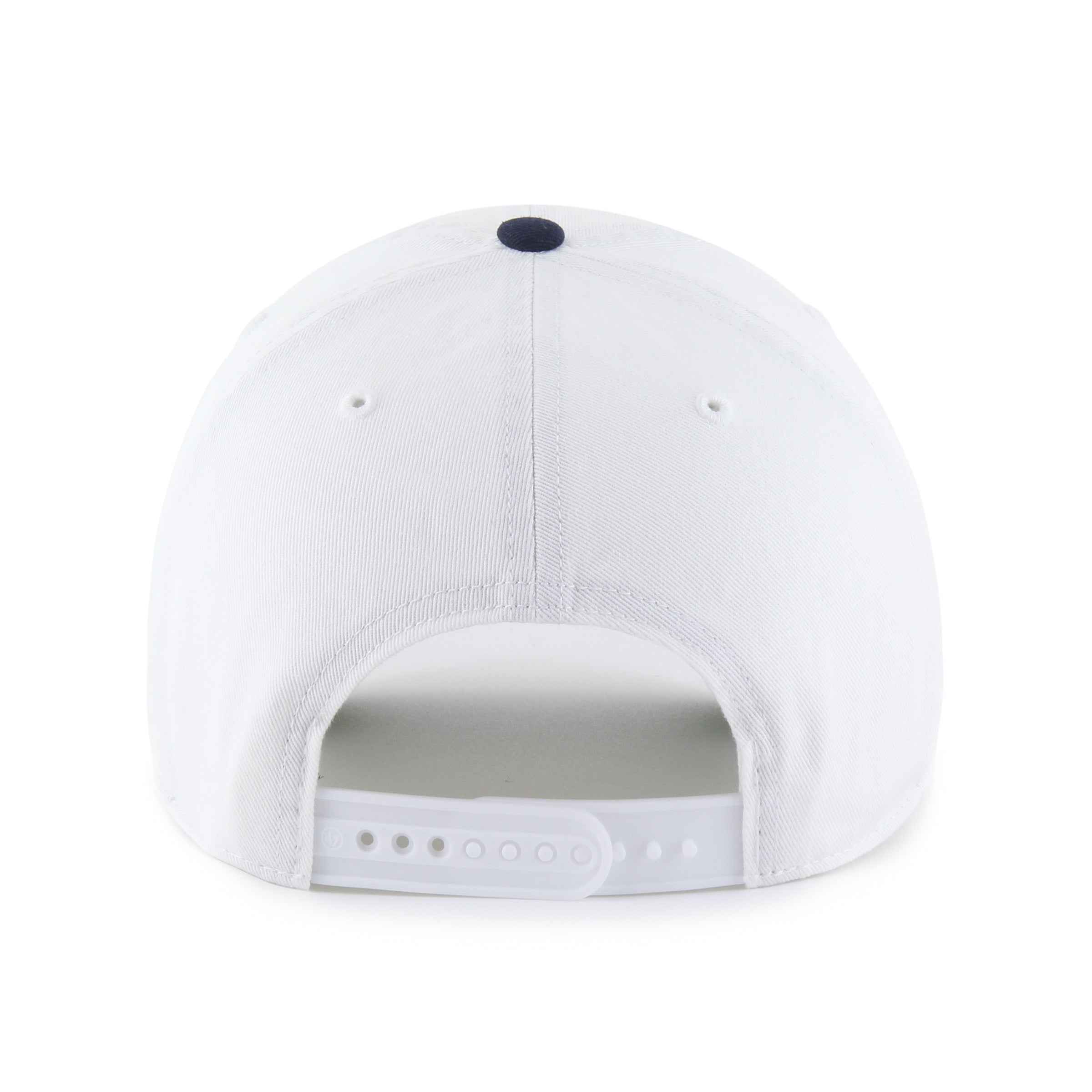 Toronto Maple Leafs NHL 47 Brand Men's White Double Header Clean Up Adjustable Hat