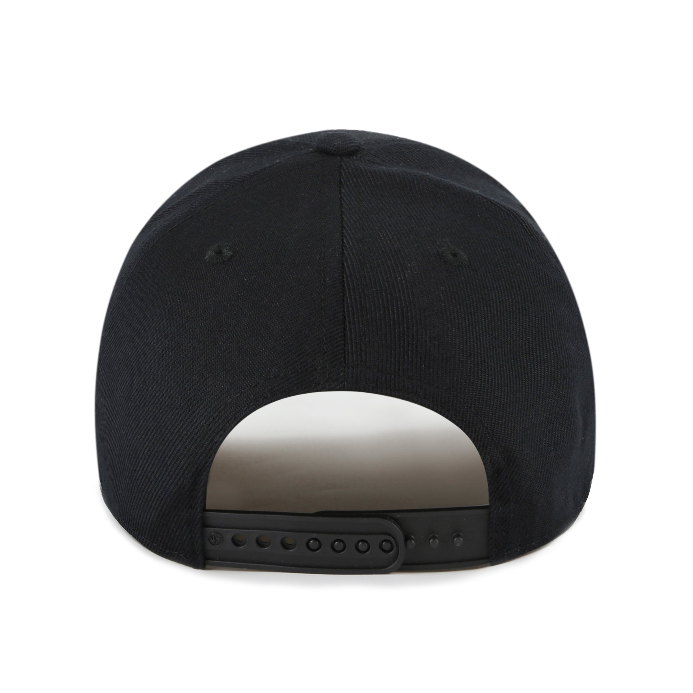 Edmonton Oilers NHL 47 Brand Men's Black White MVP Sure Shot Snapback