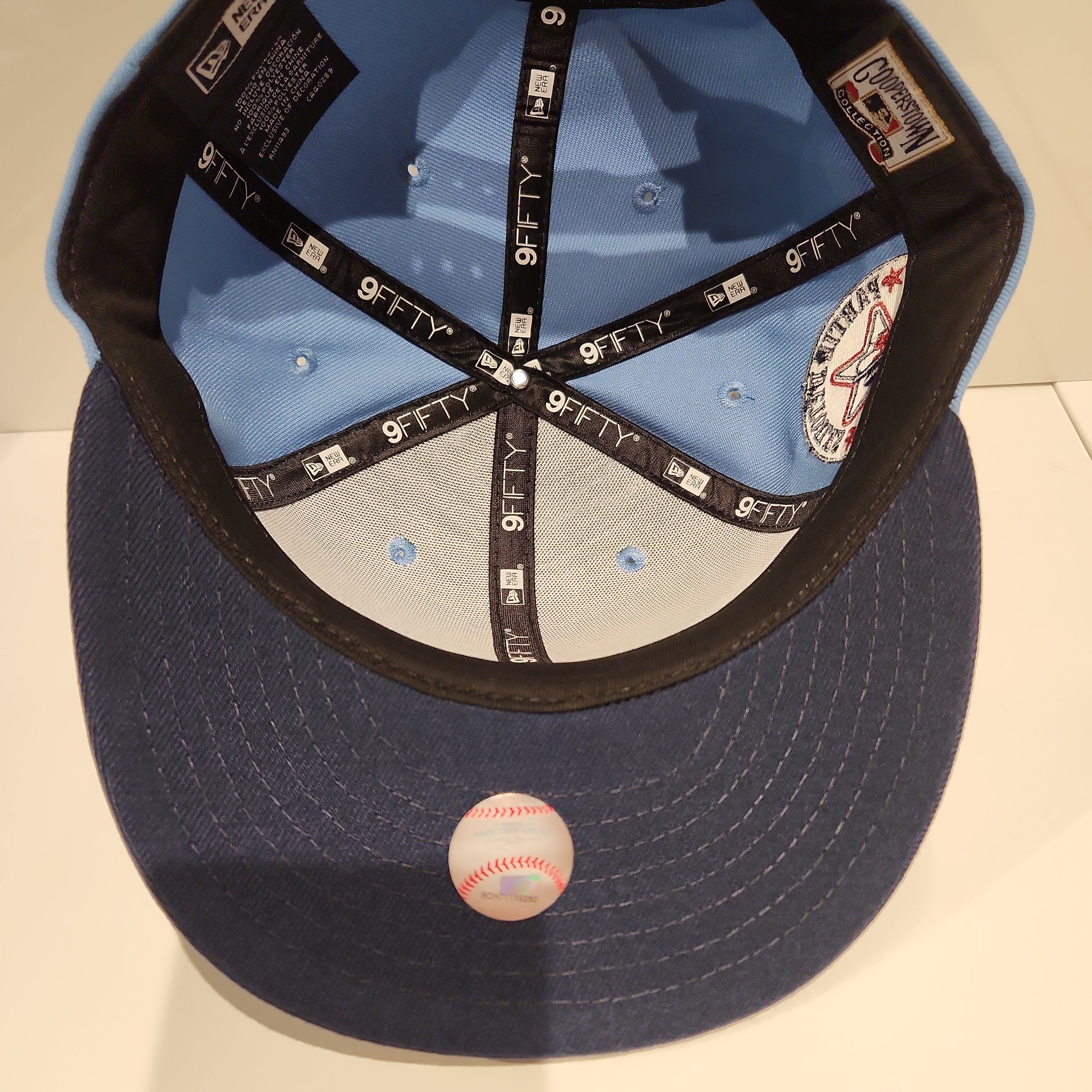 Montreal Expos MLB New Era Men's Light Blue 9Fifty Cooperstown 1982 All Star Game Retro Uniform Snapback